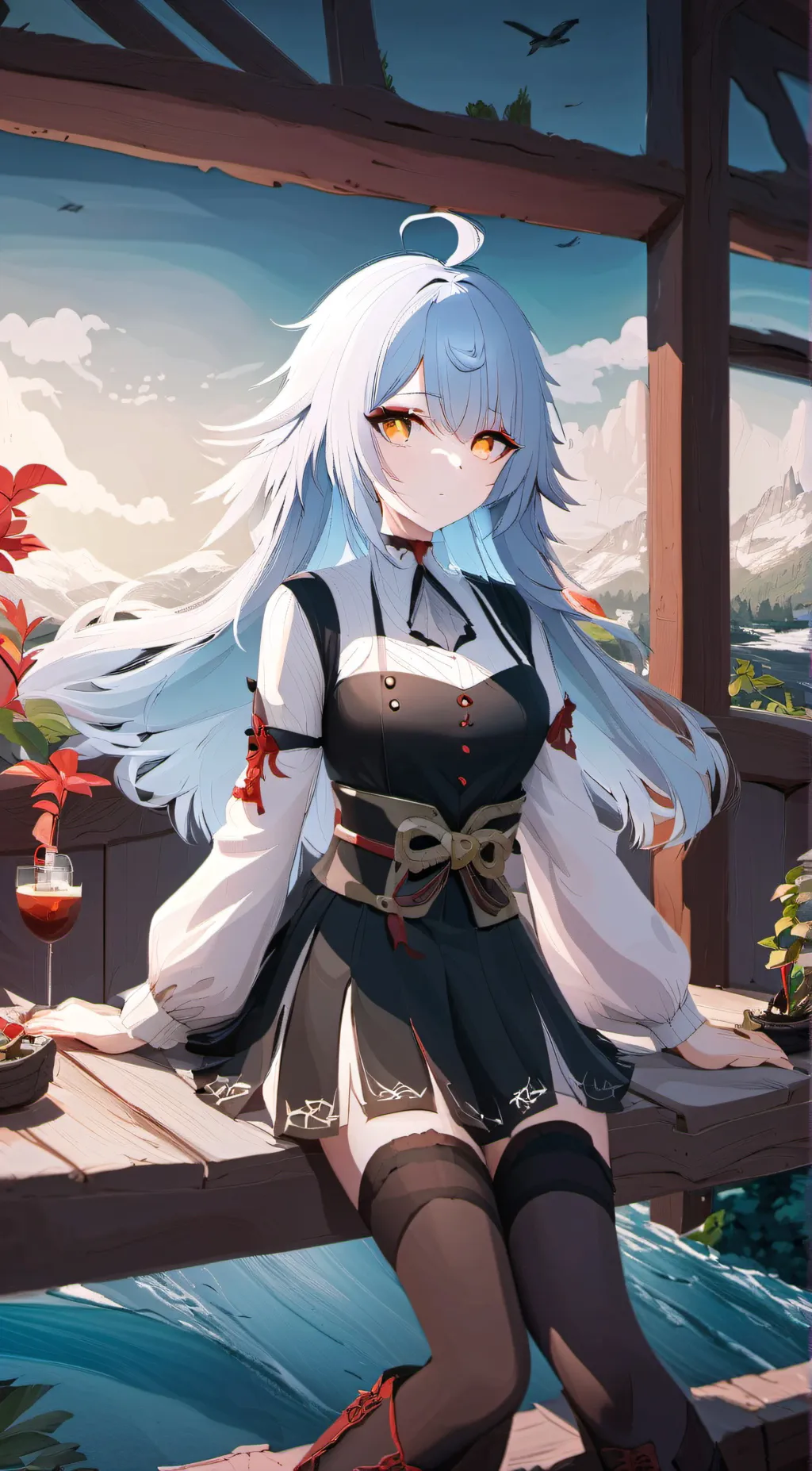 ai character: Alice Bons  background