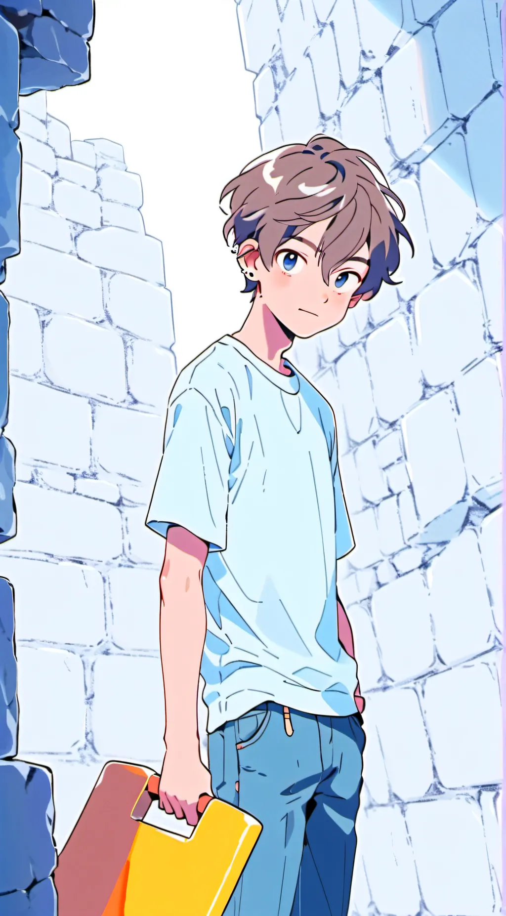 ai character: Steve background