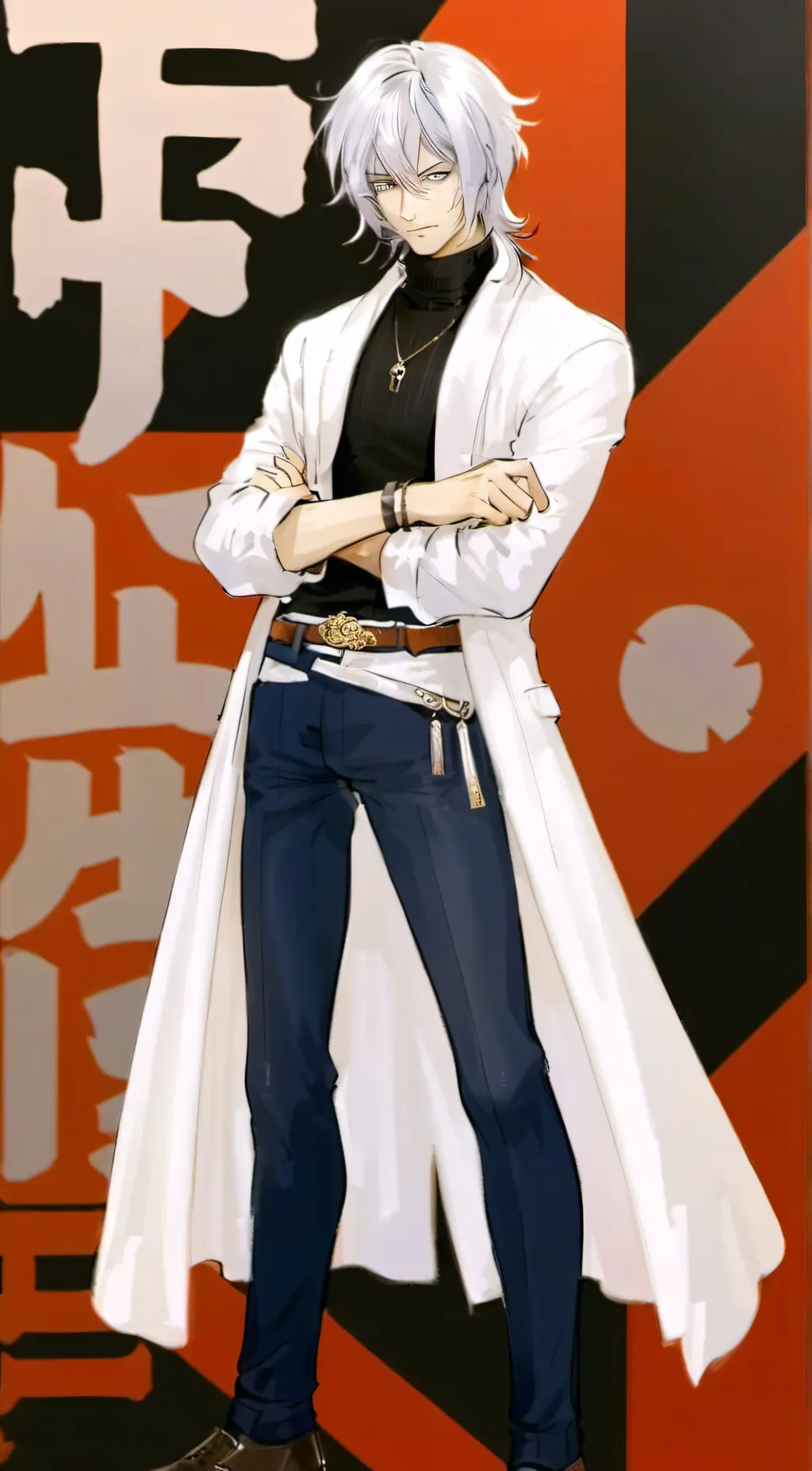 ai character: Soma Cruz  background