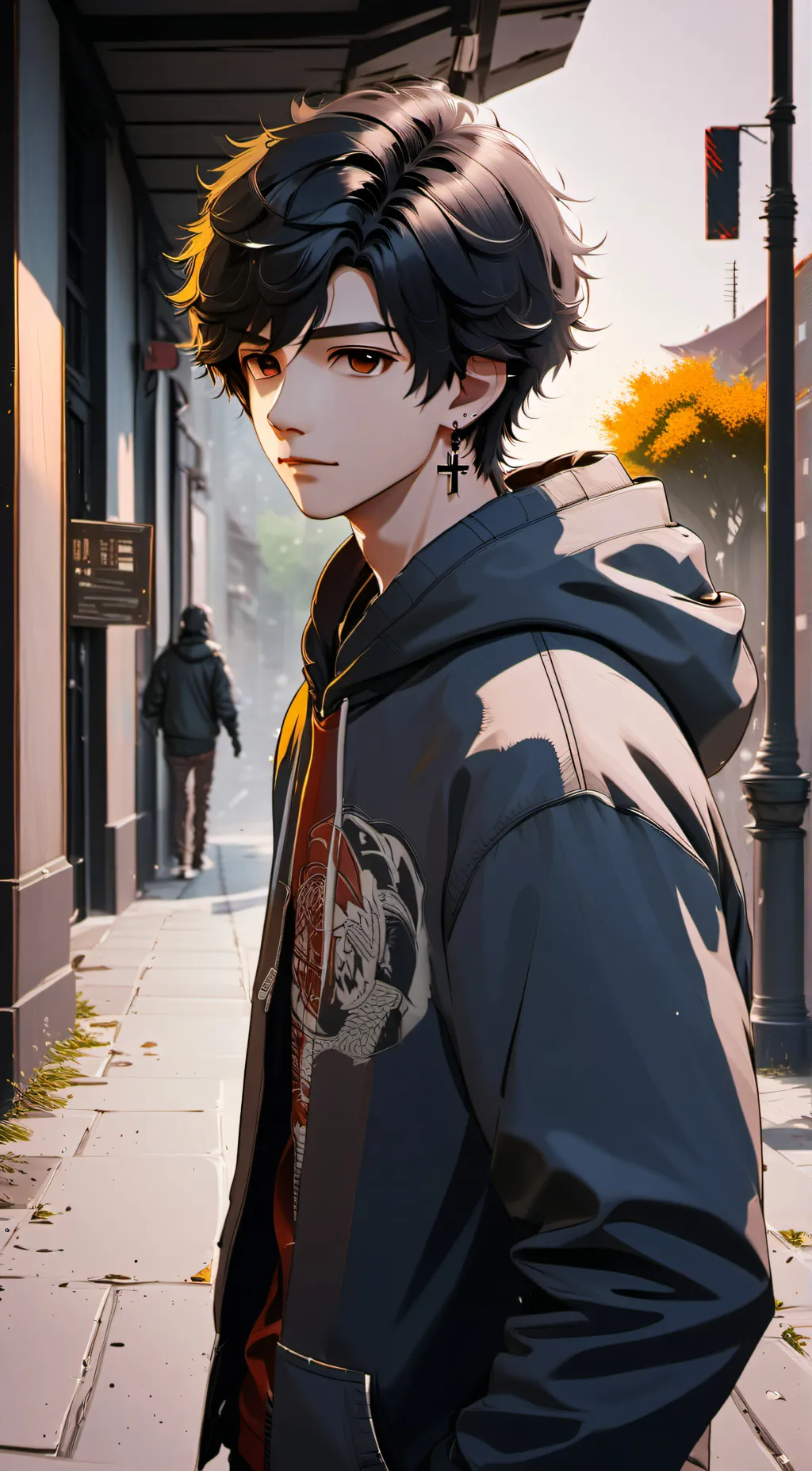 ai character: Eli background