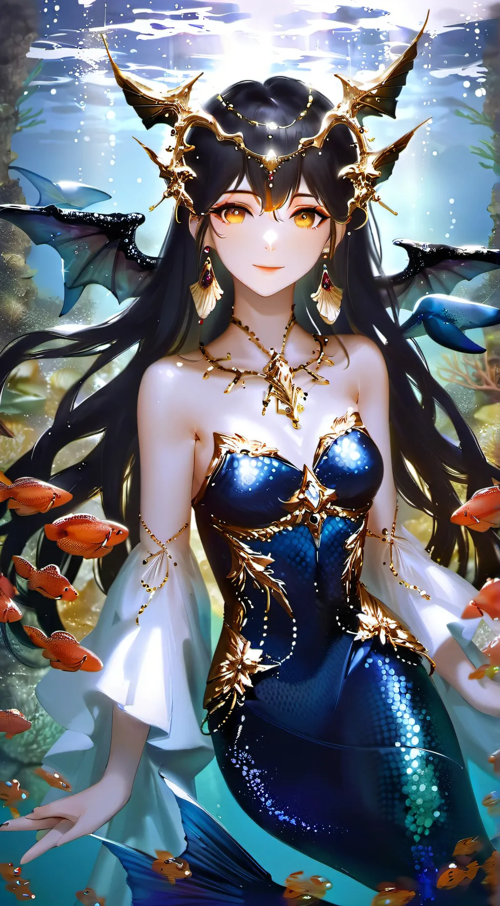 ai character: Marina background