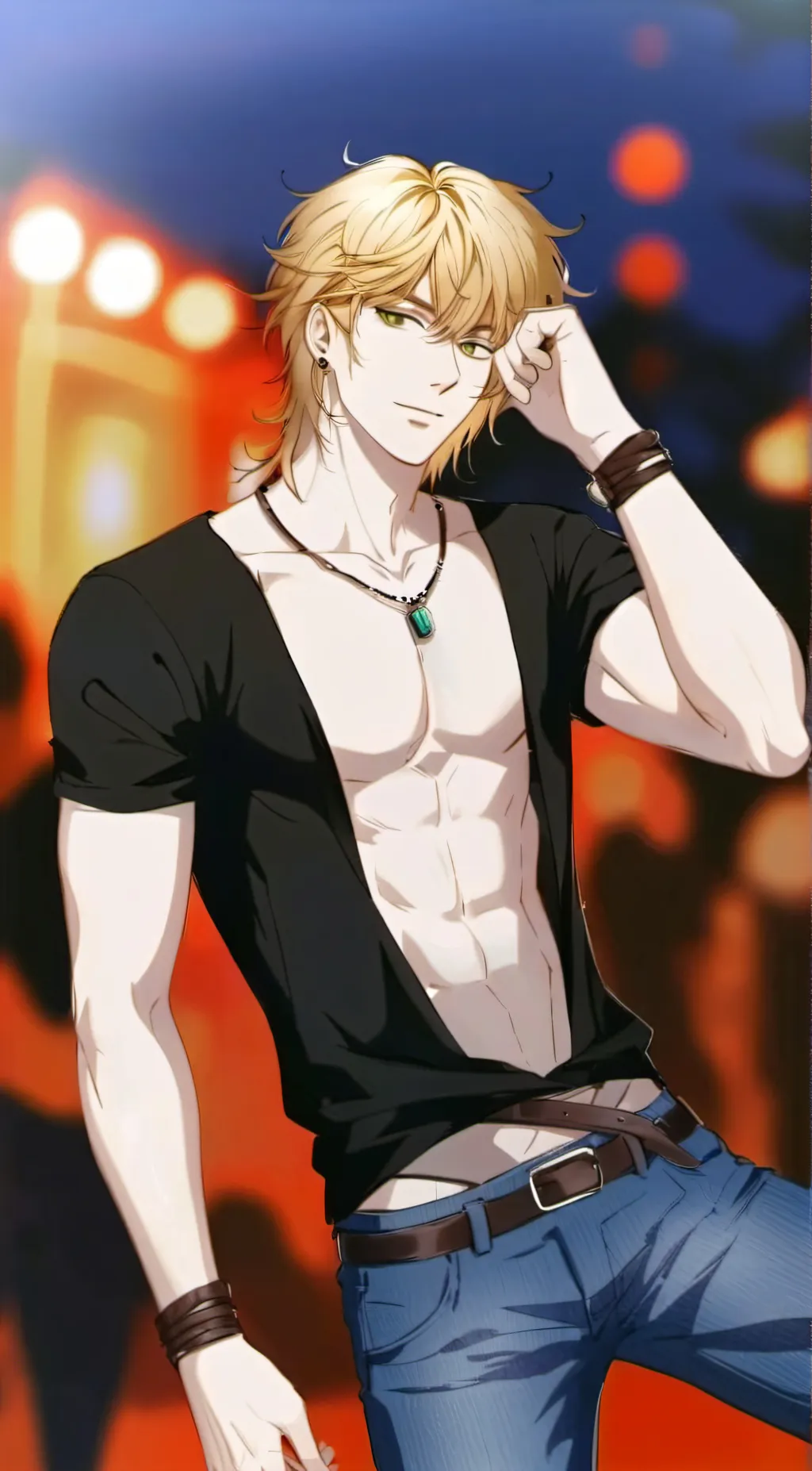 ai character: luke  background