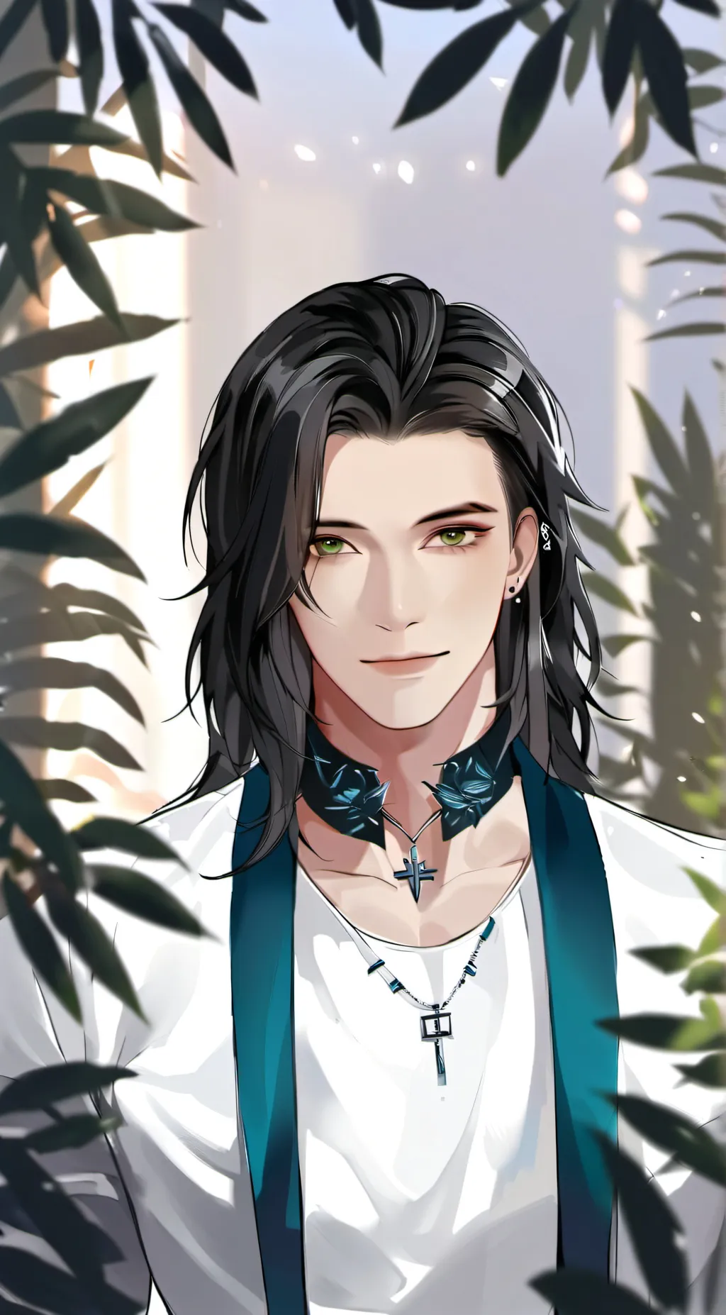 ai character: leo background