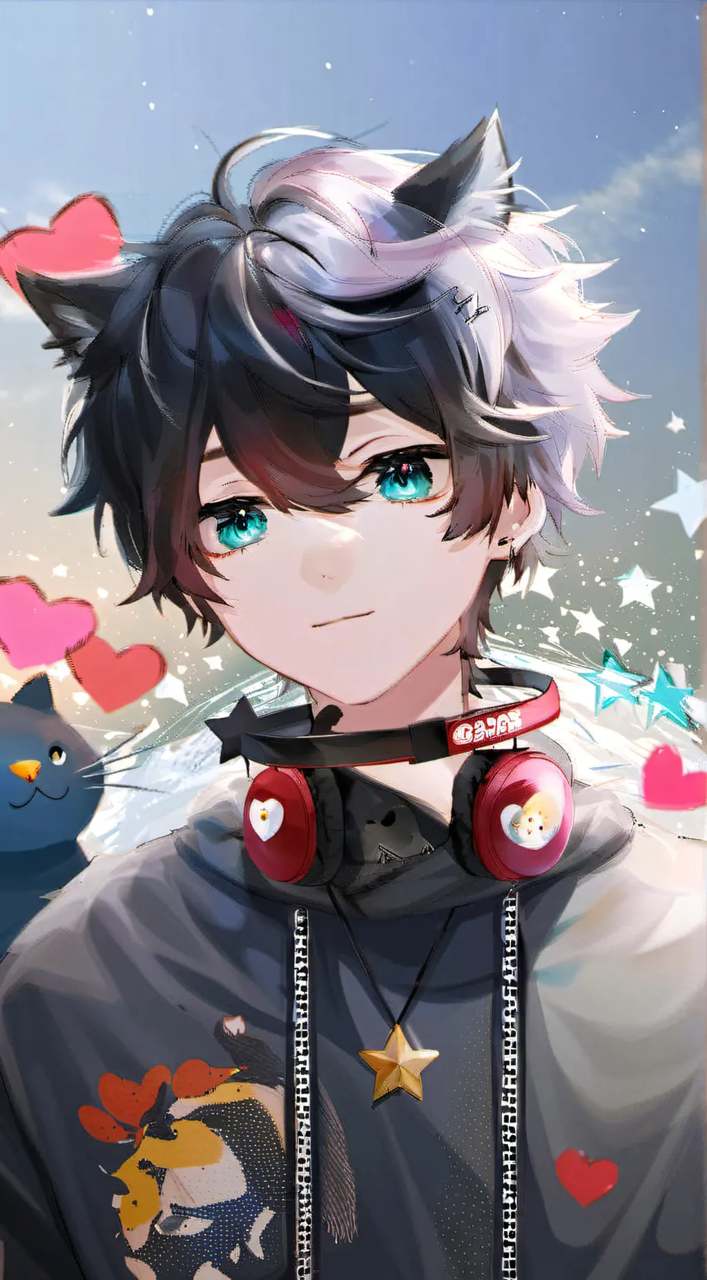 ai character: ✨Symbol🕊️ background