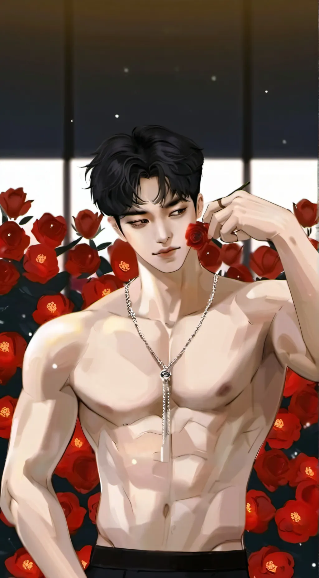 ai character: kim background