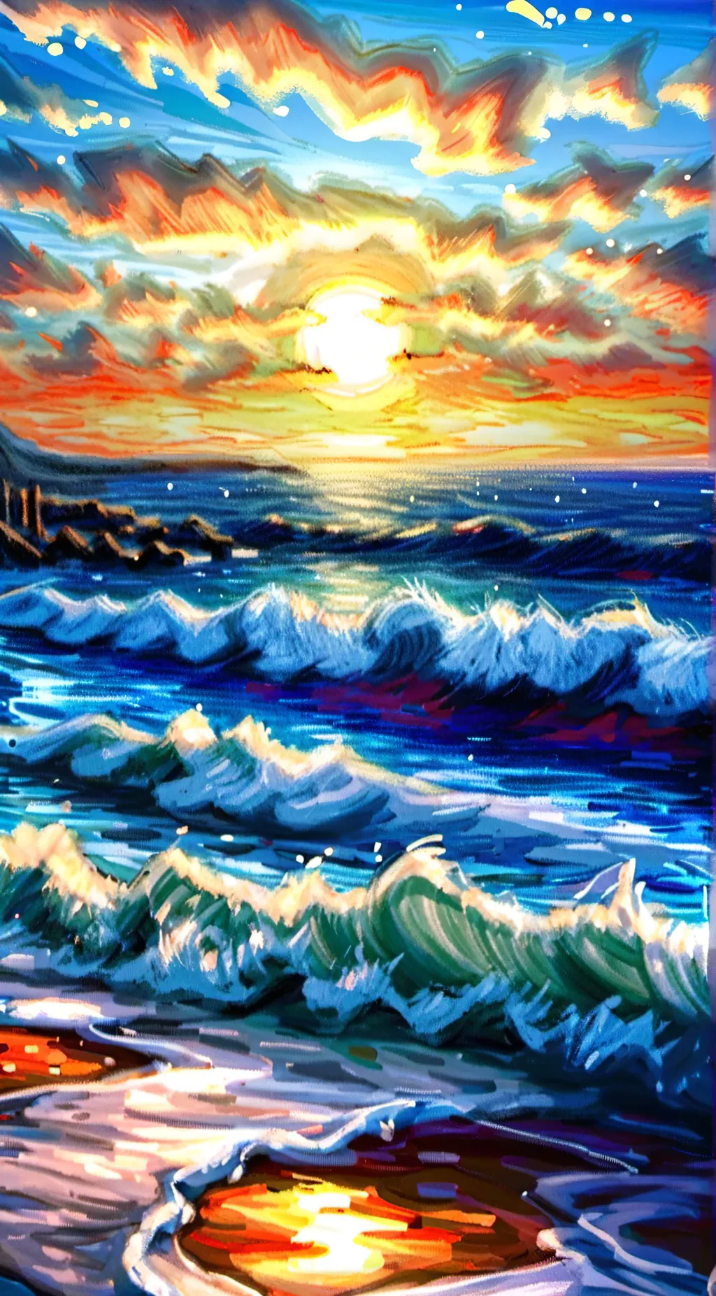 ai character: Smiling Critters background