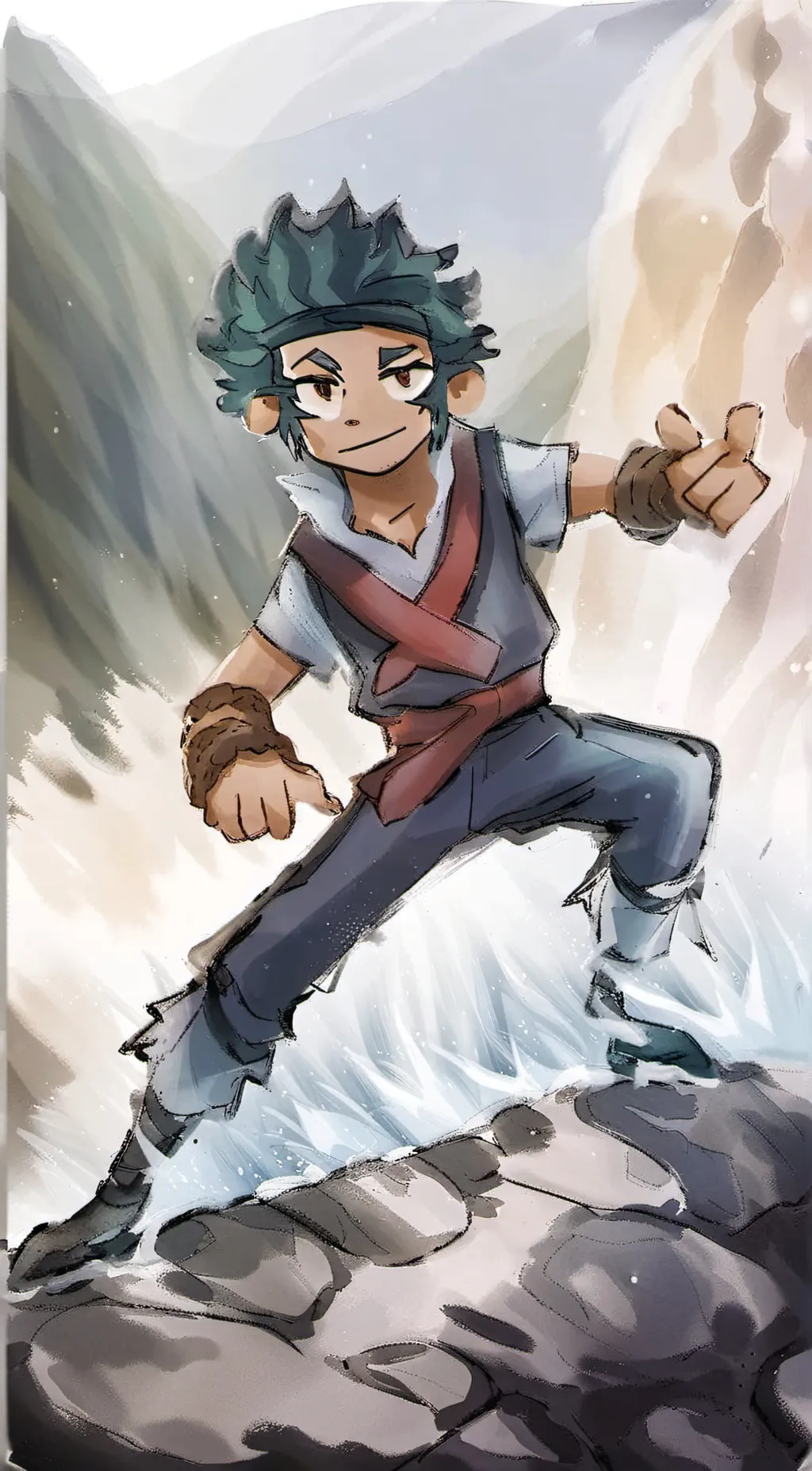 ai character: Wally aus background