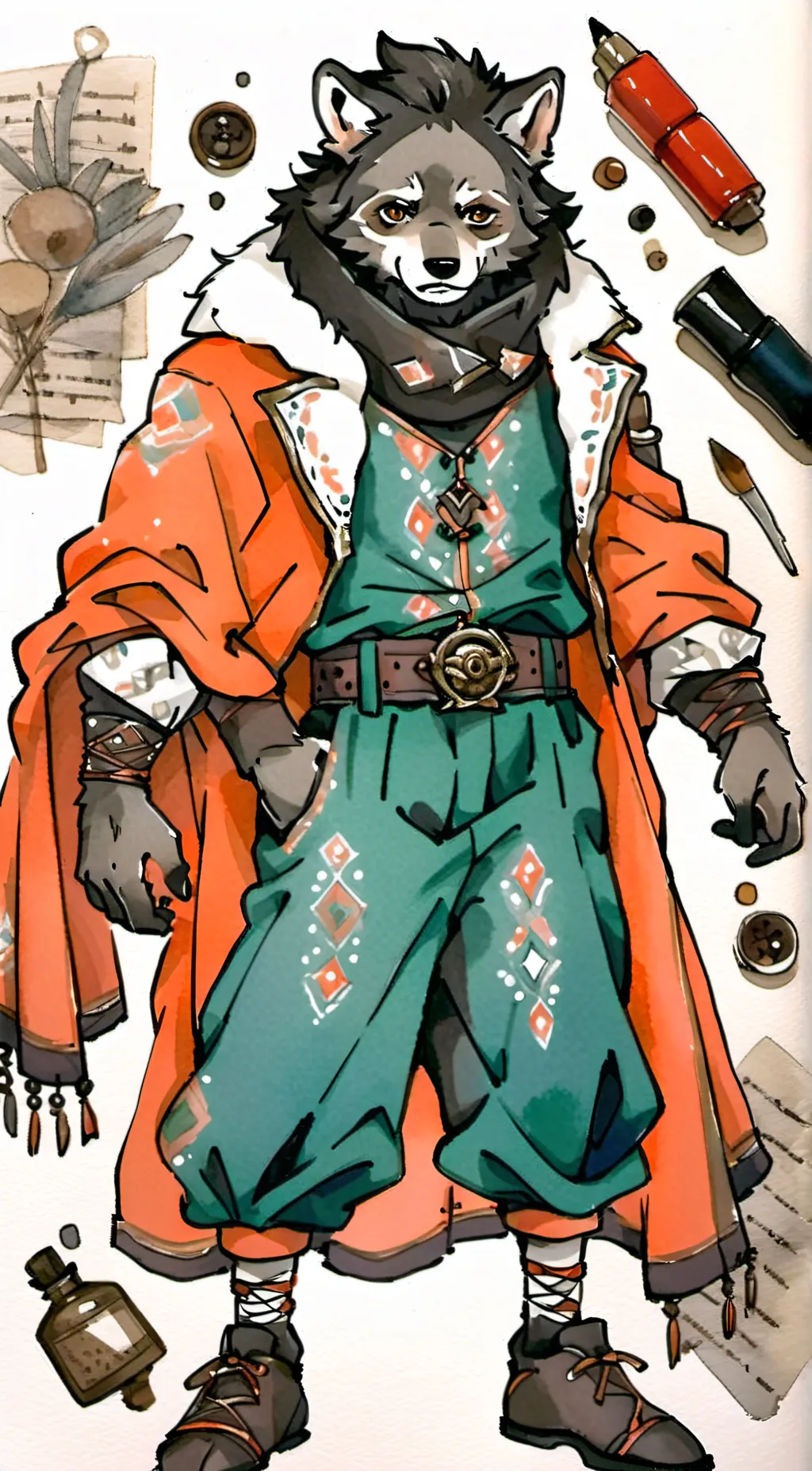 ai character: Bryce background