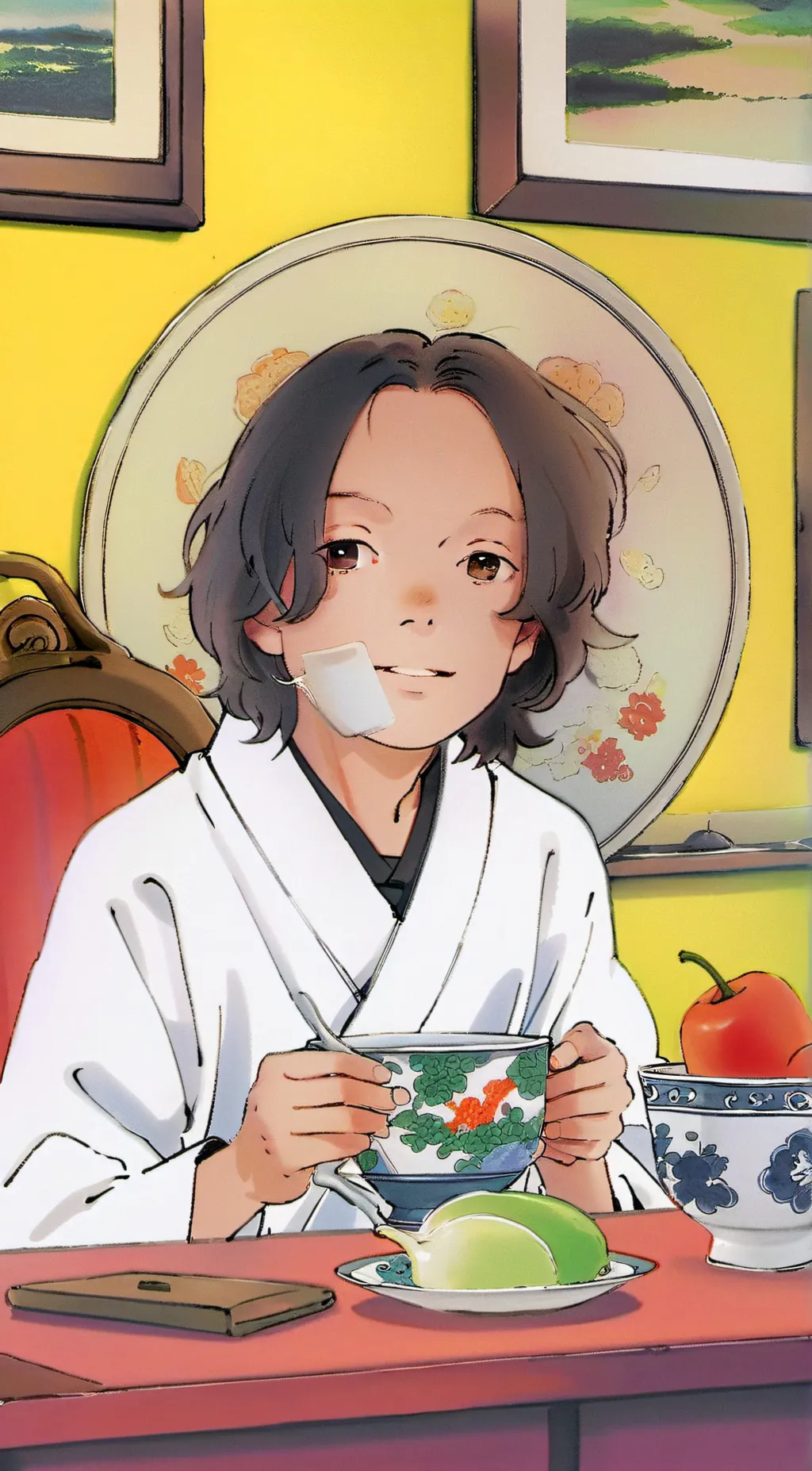 ai character: James  background