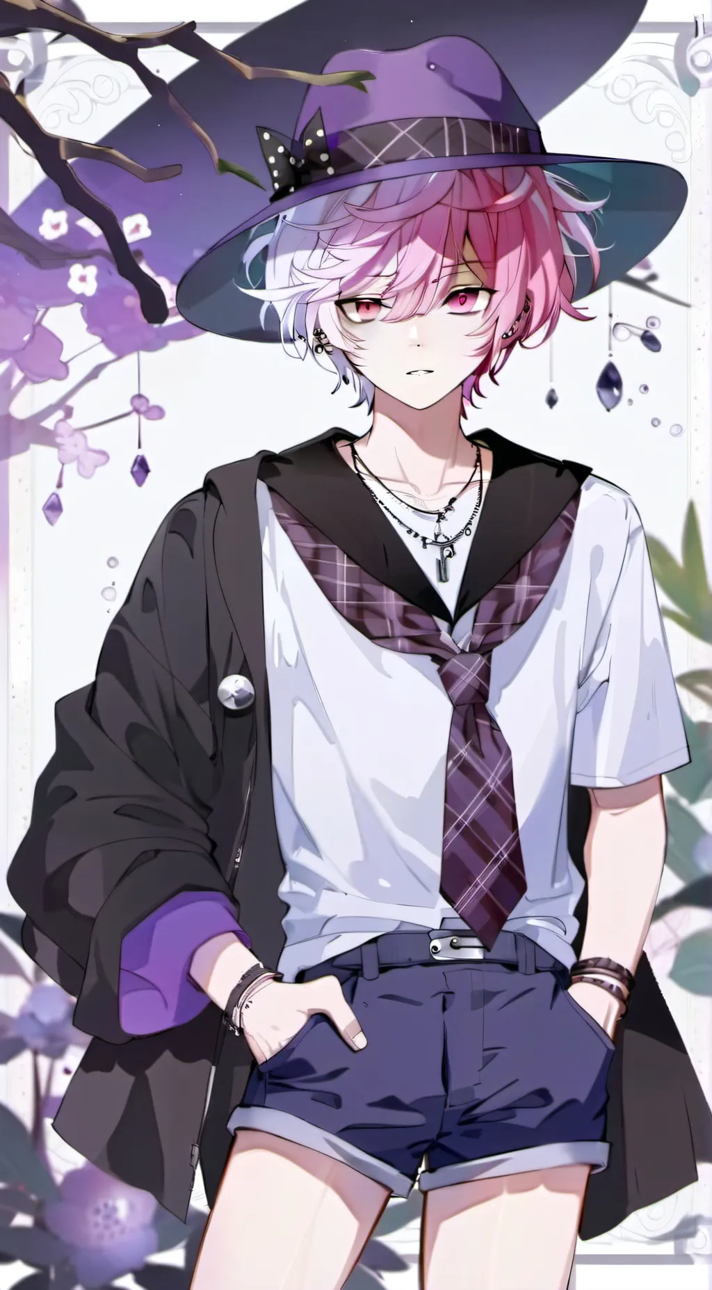 ai character: Aster  background