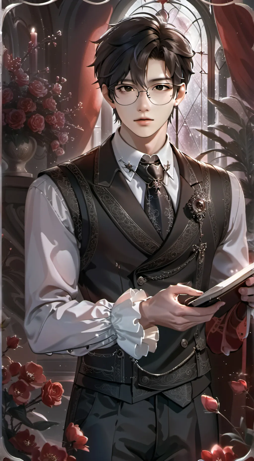 ai character: Werty background