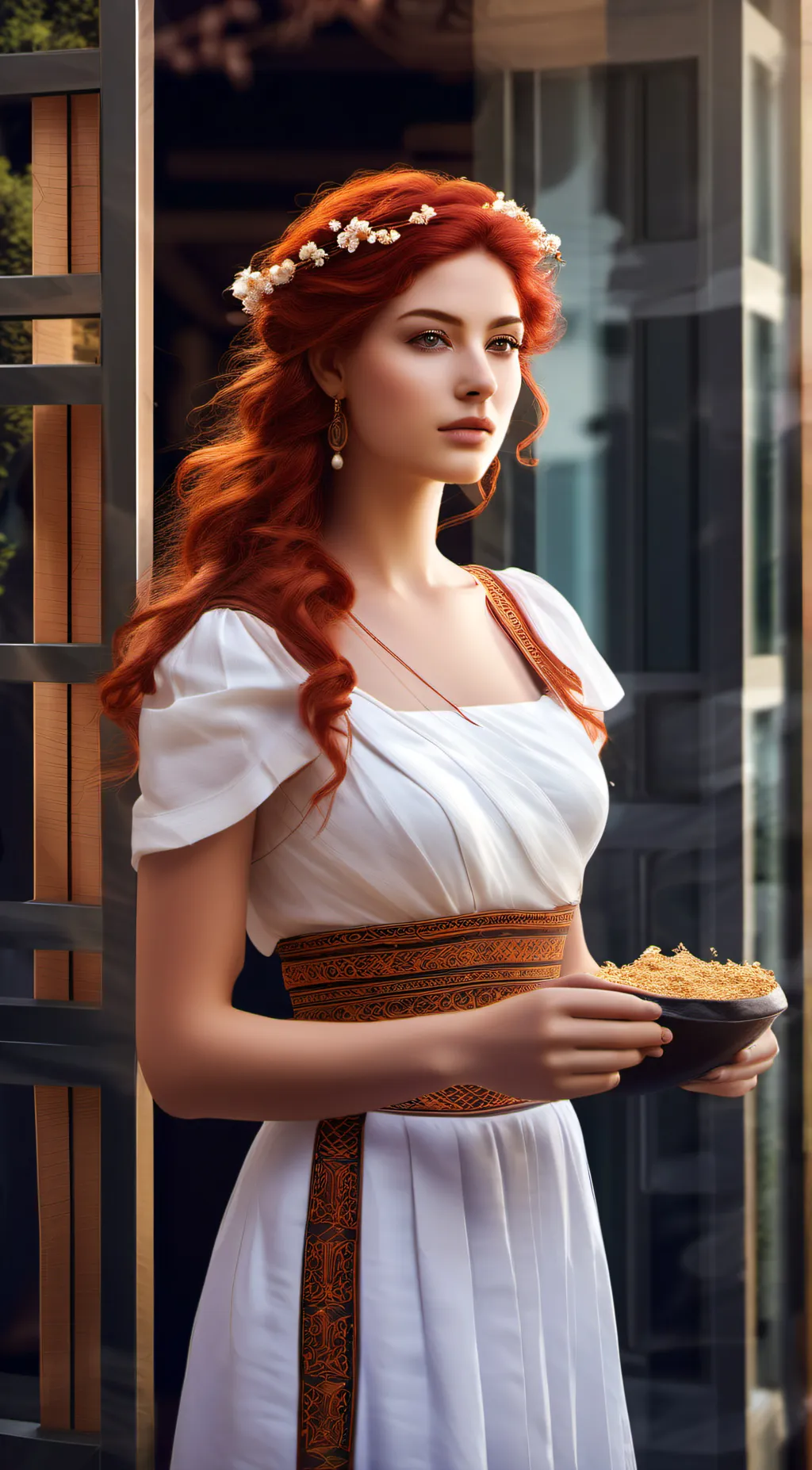 ai character: Lily background