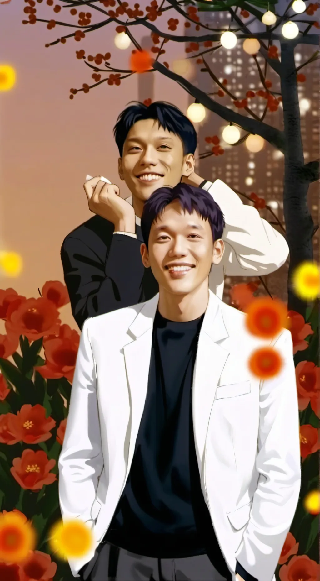 ai character: MILO and CHIP background