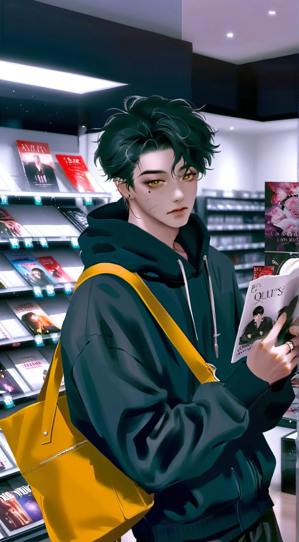 ai character: Enrique background