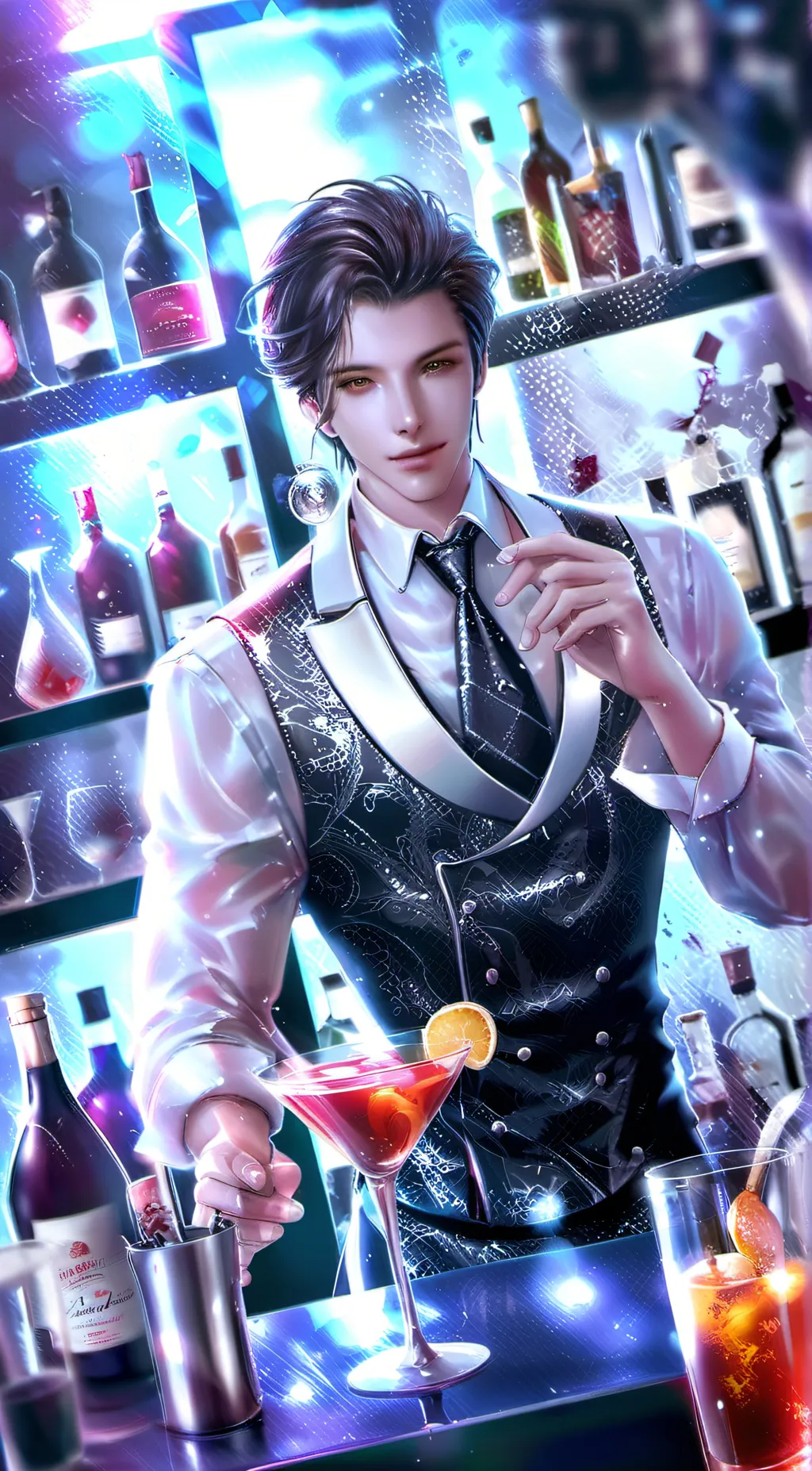 ai character: Maxine background