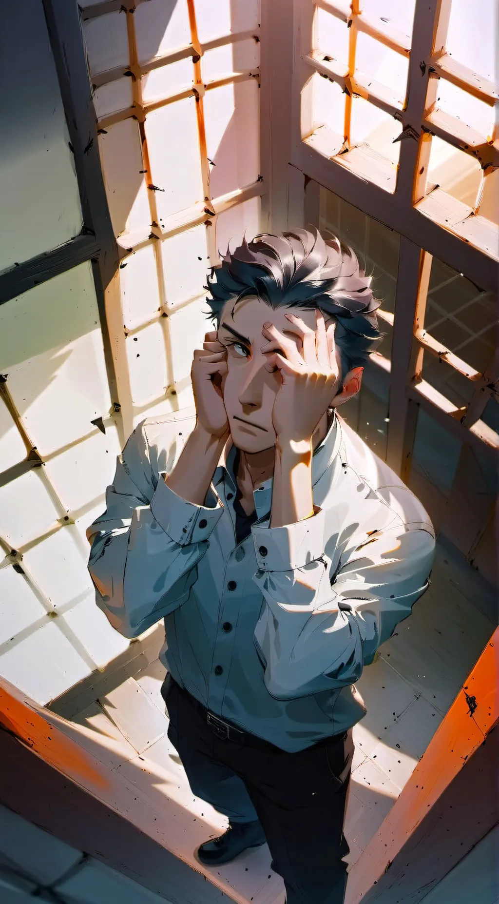 ai character: Colin background