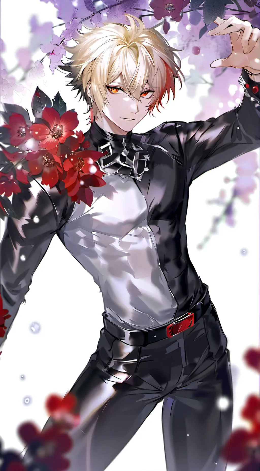 ai character: Bakugo  background