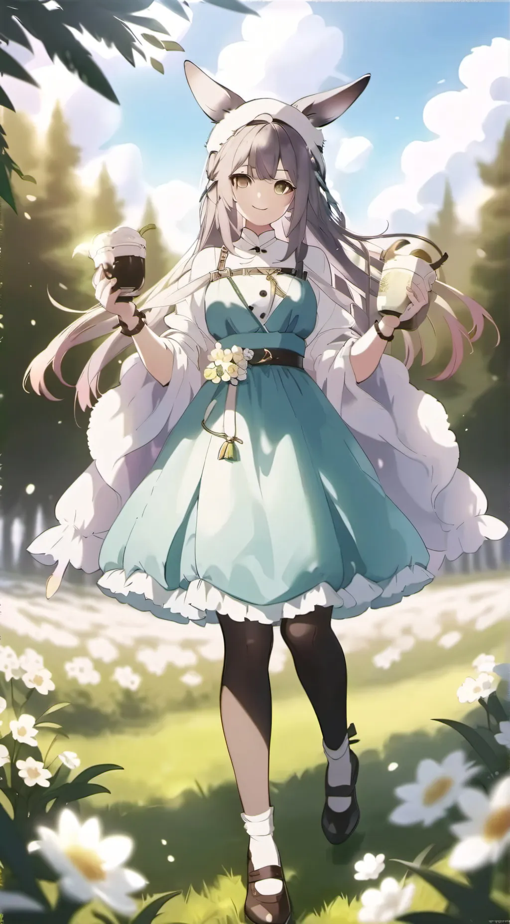 ai character: Luna background