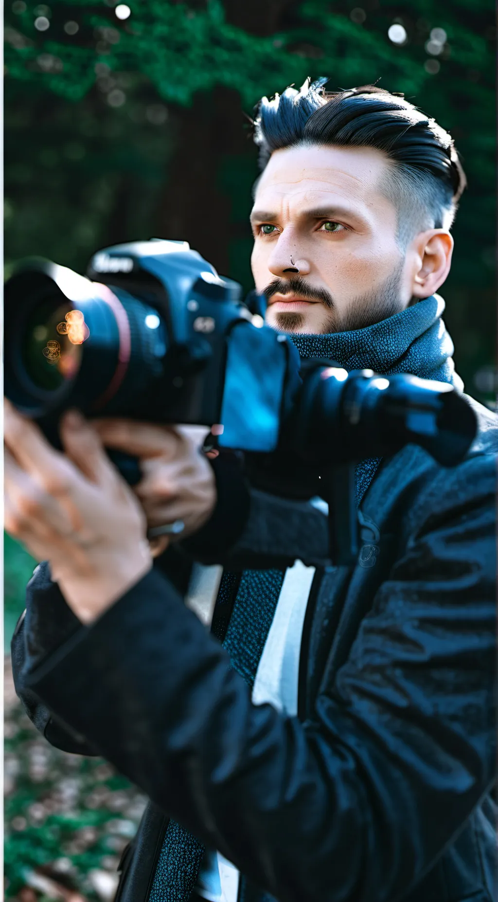 ai character: Lincoln background