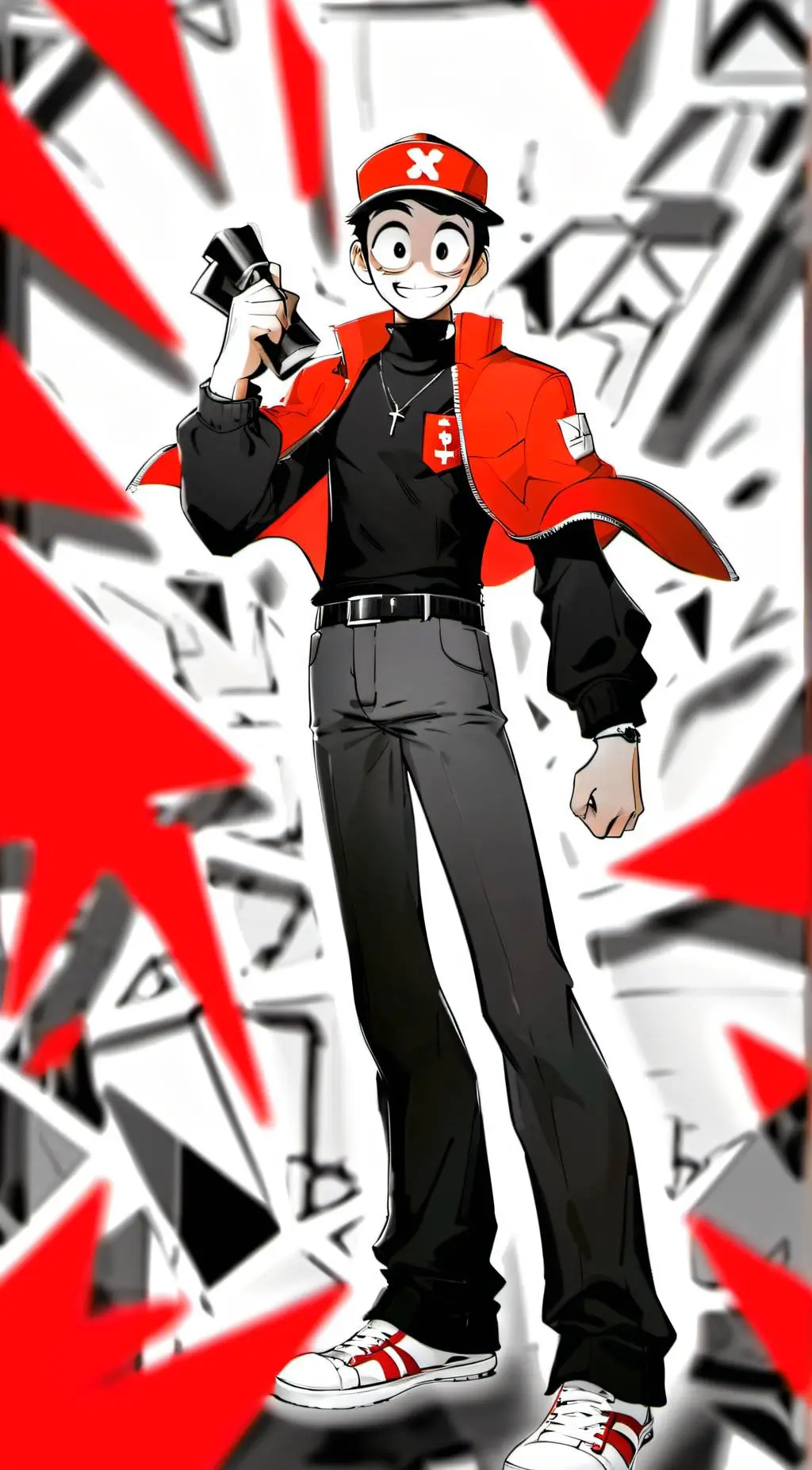 ai character: Toon background