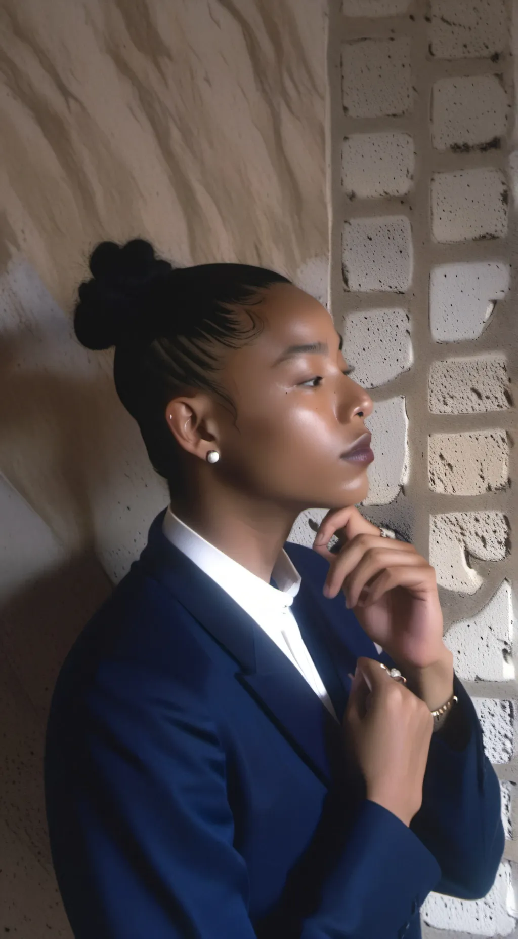 ai character: Ms. Warrior  background