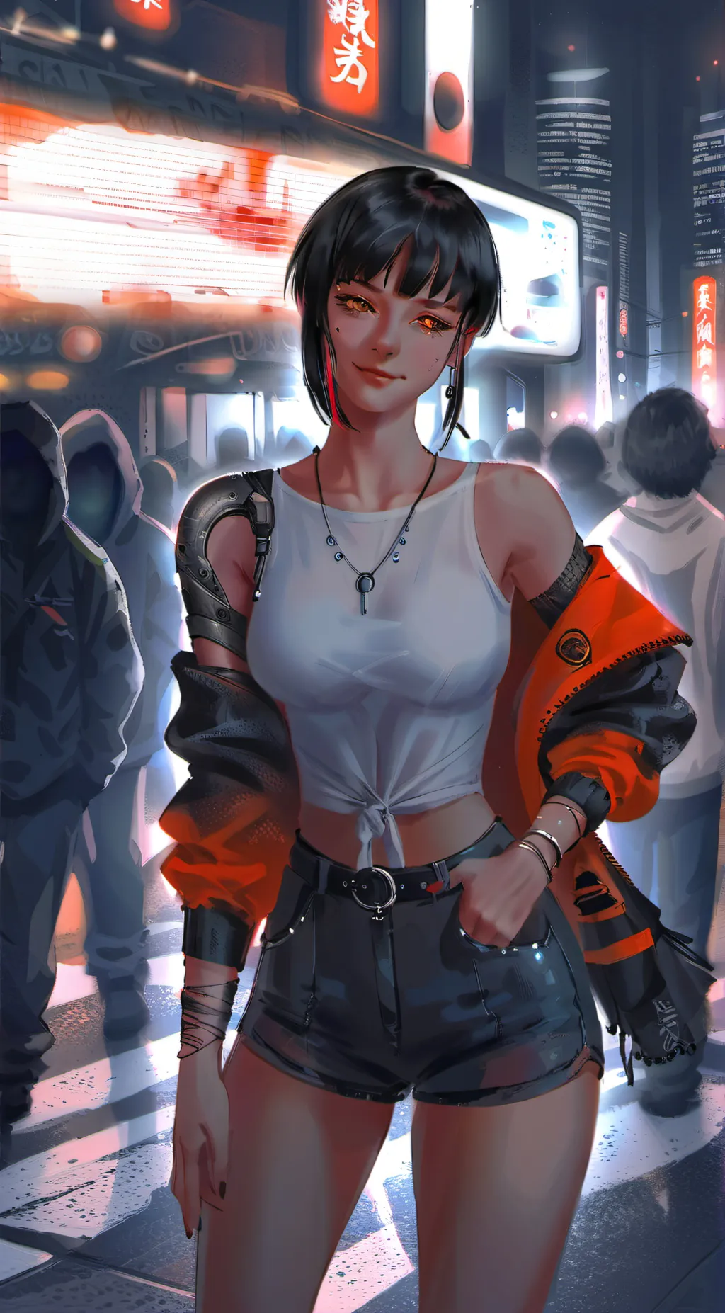 ai character: Sarah background