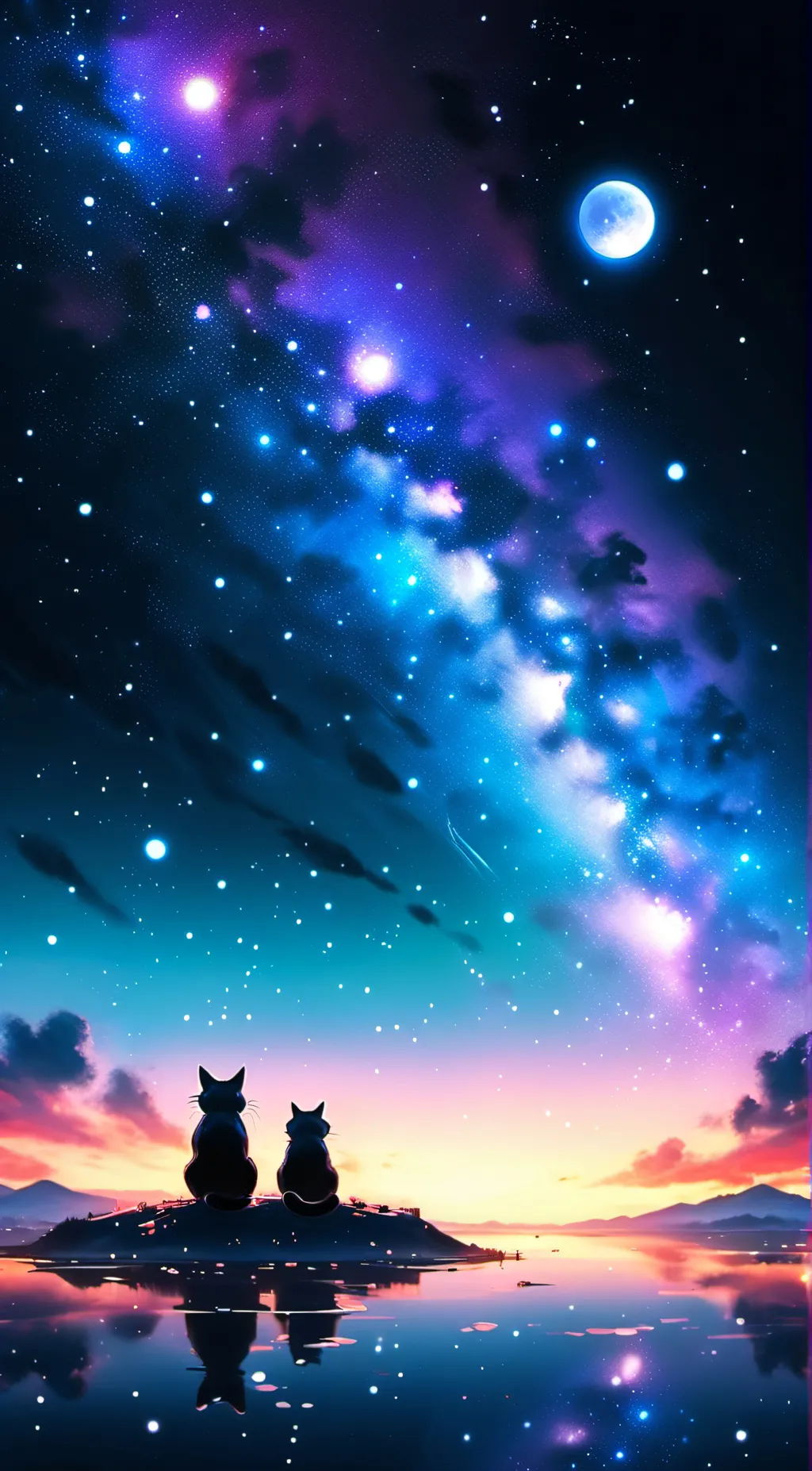 ai character: an feeling  background