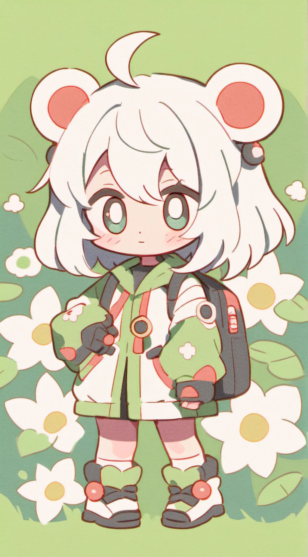 ai character: clg background