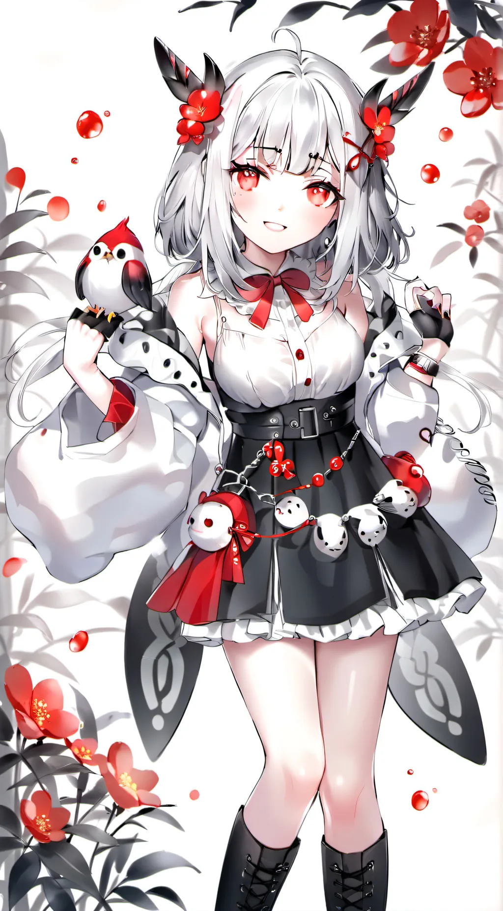 ai character: Shizuka  background