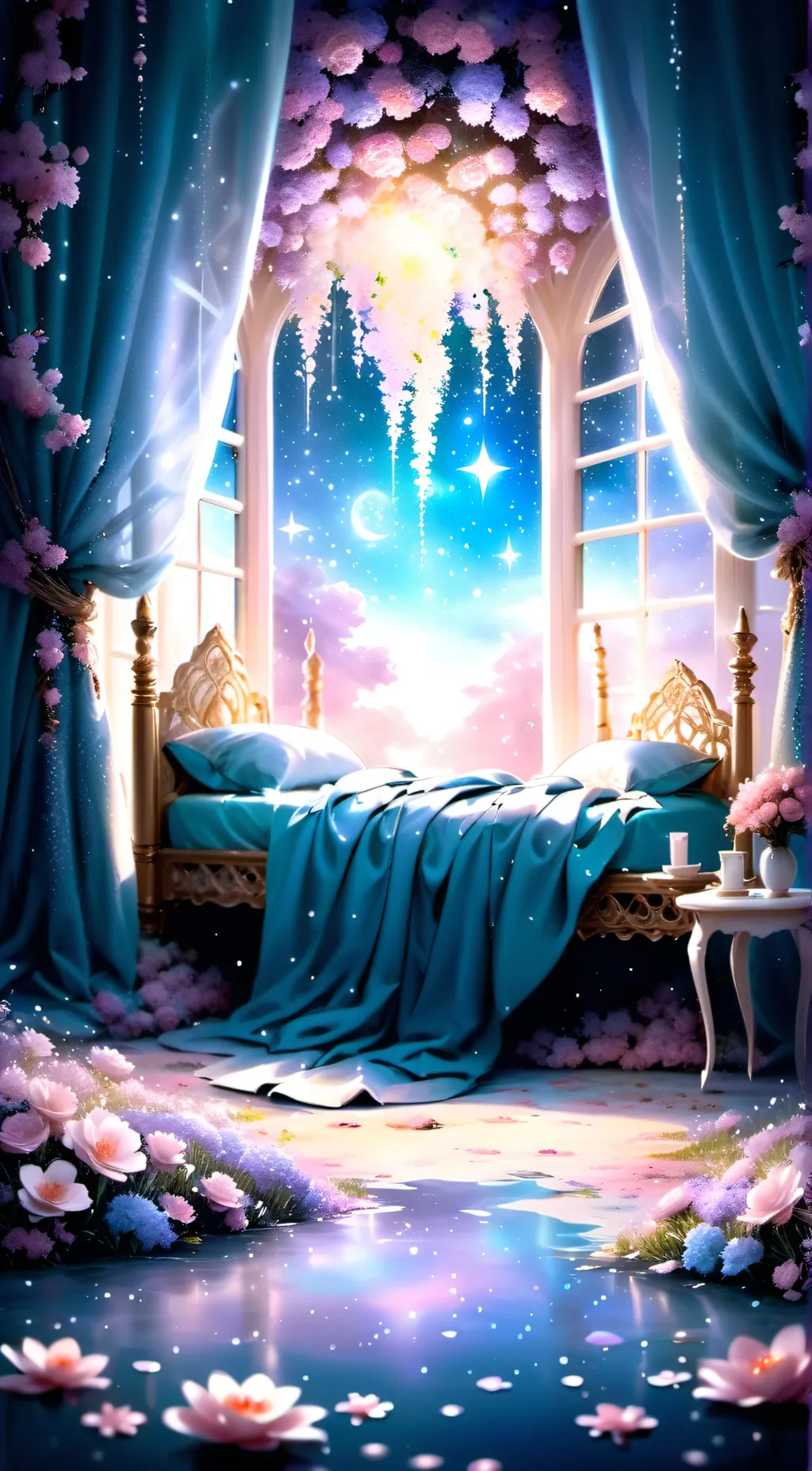 ai character: Talking Bed background