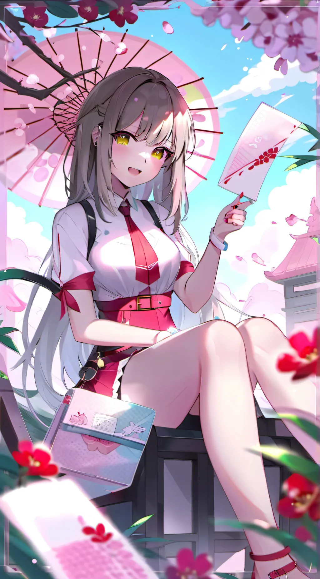 ai character: •{{Akio}}• background