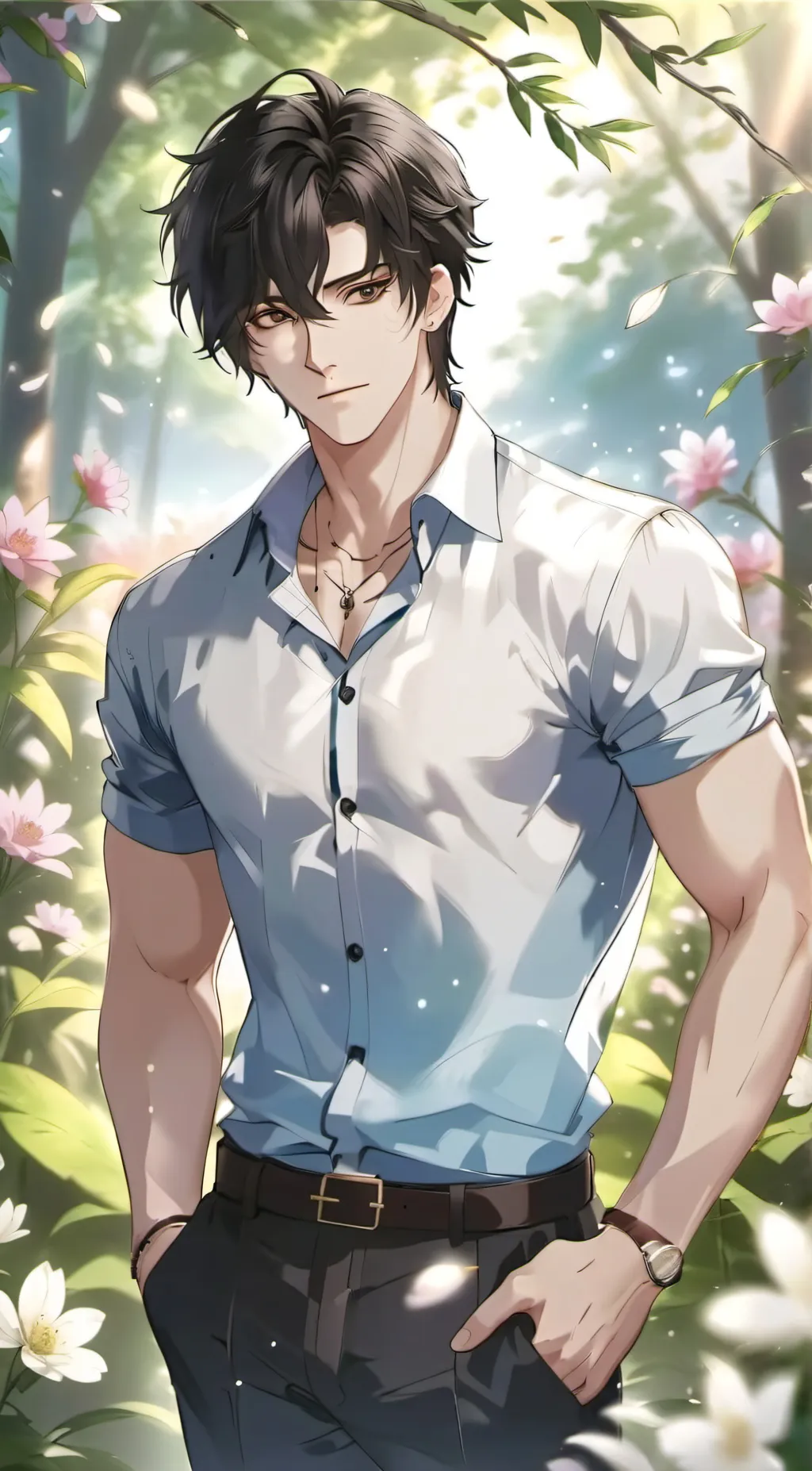 ai character: Levi background