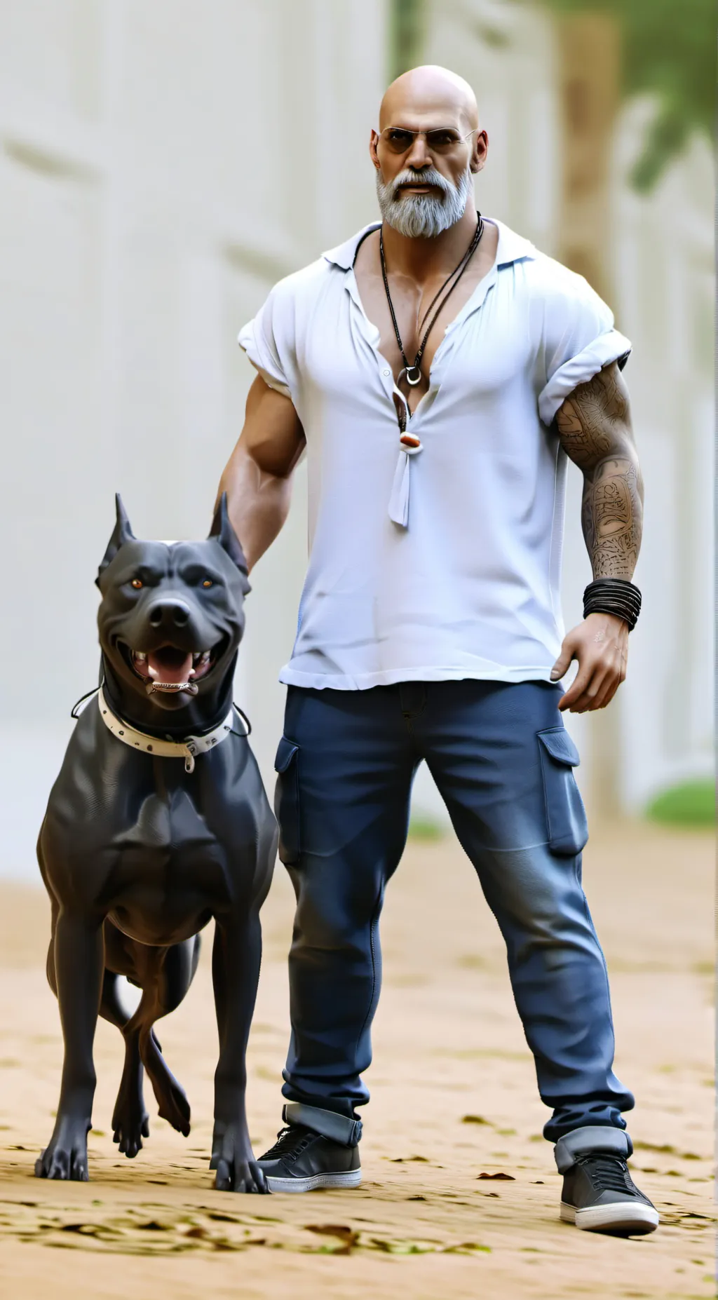 ai character: Max background