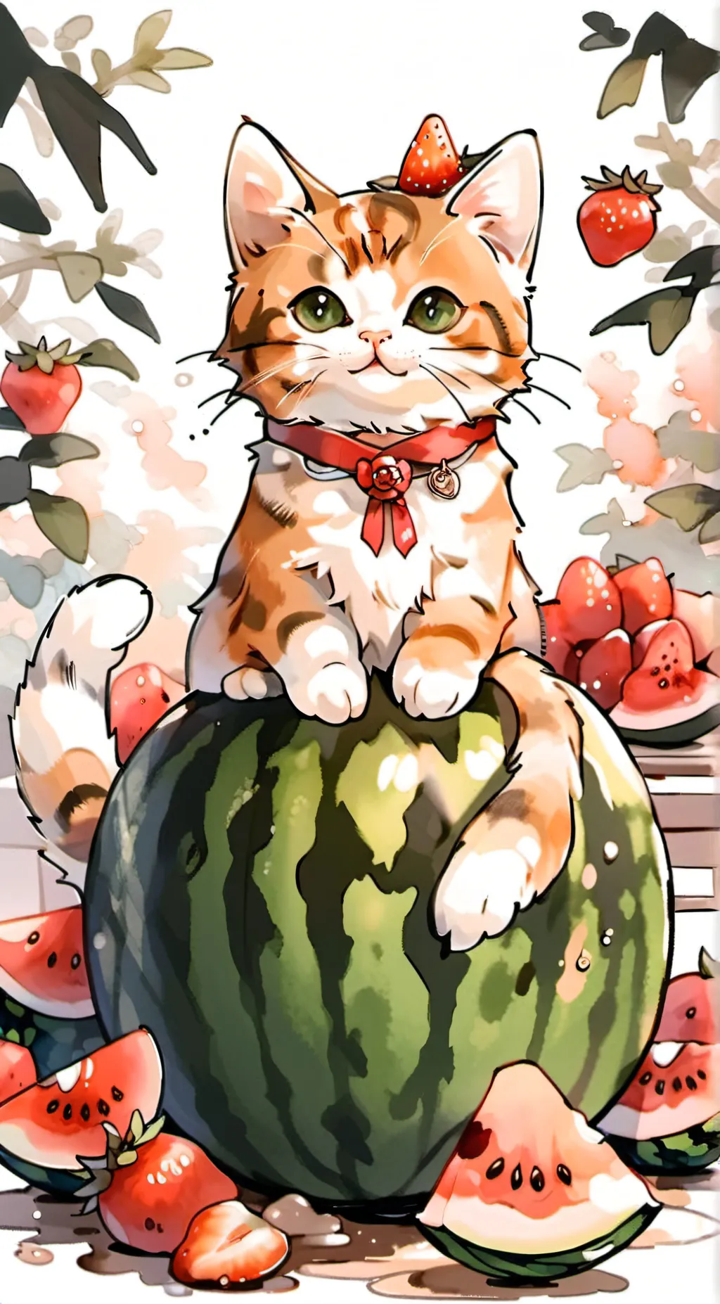 Talkie AI - Chat with WatermelonCat real