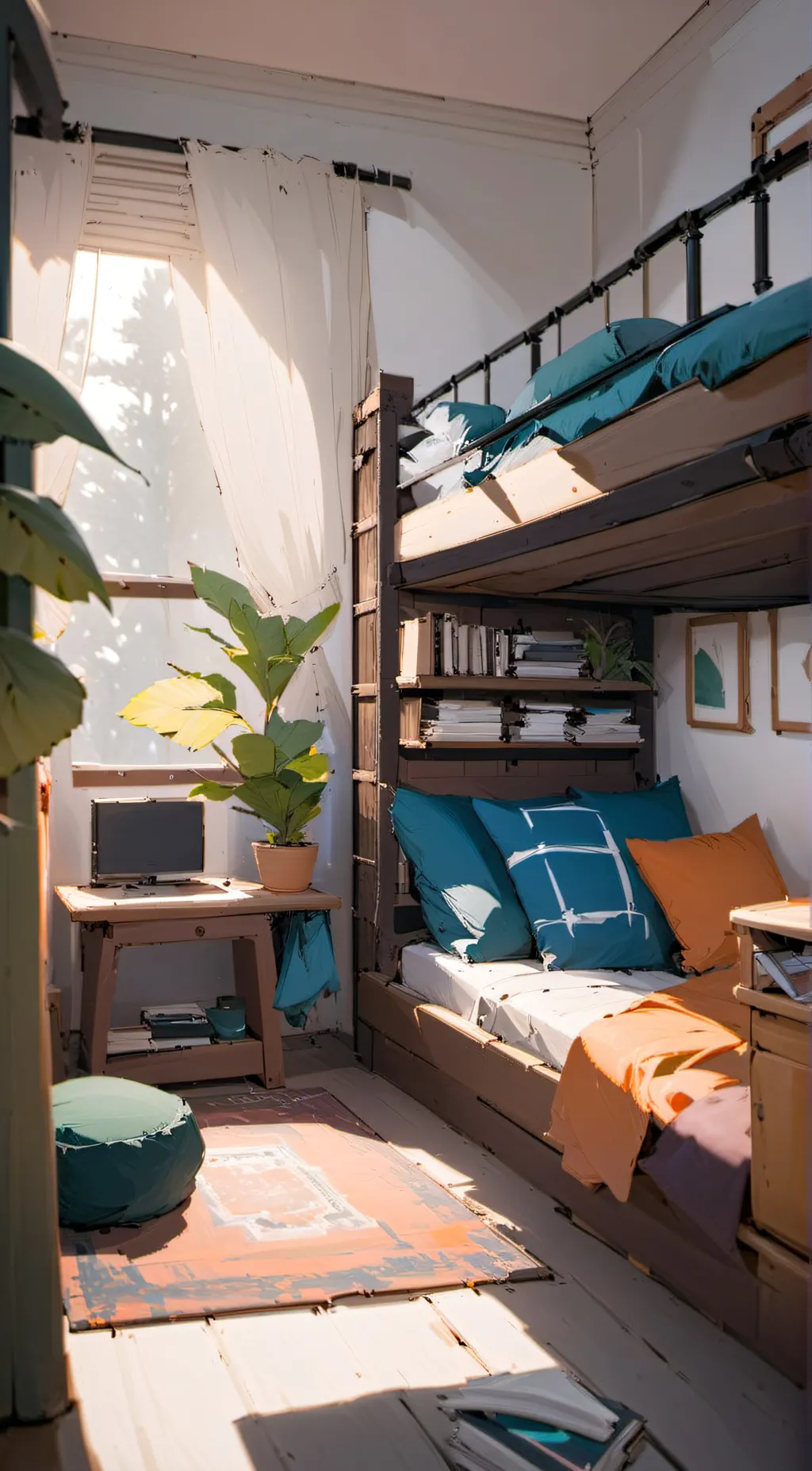 ai character: Roomies (2) background