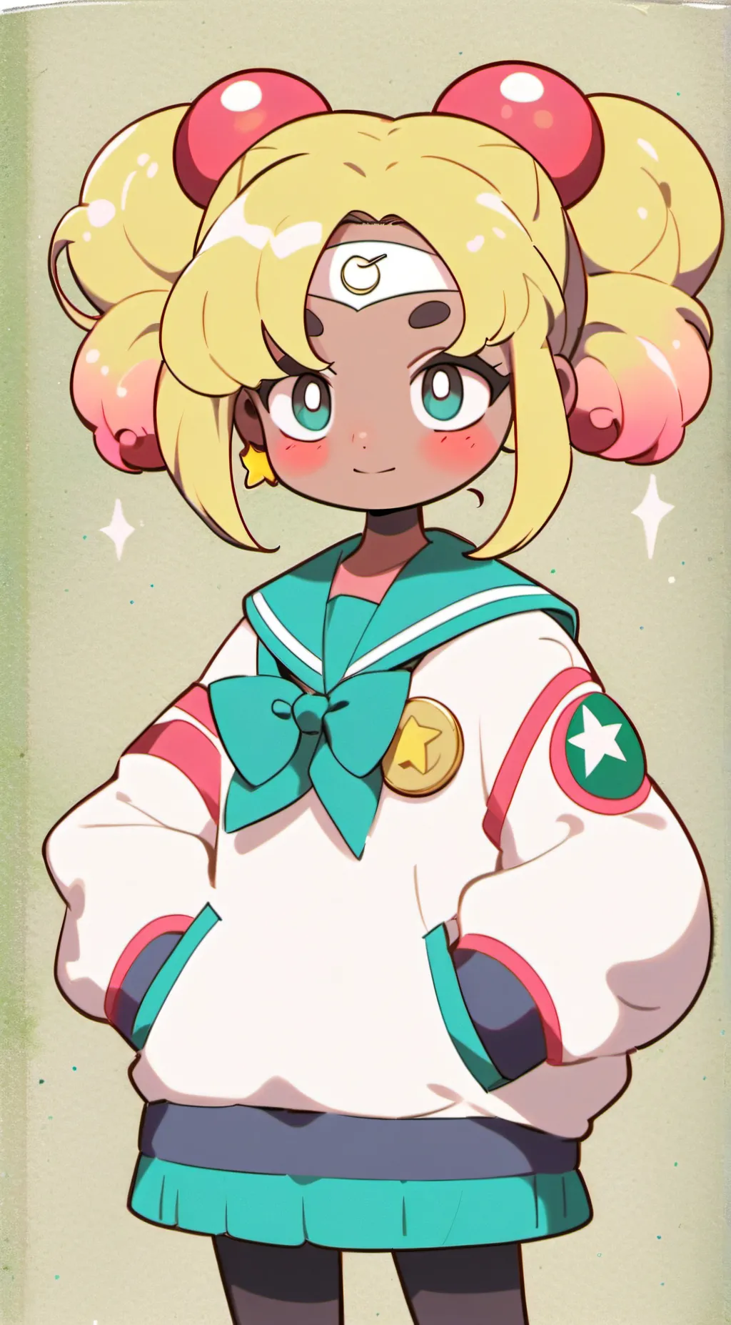 ai character: shepared  background