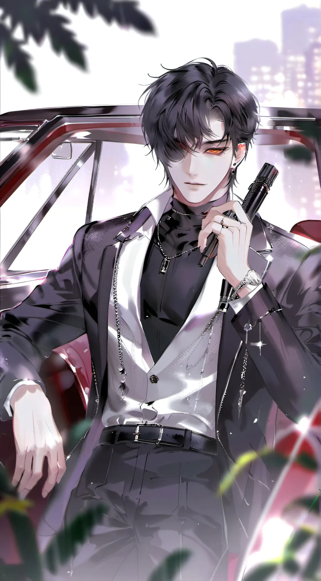 ai character: Leo background