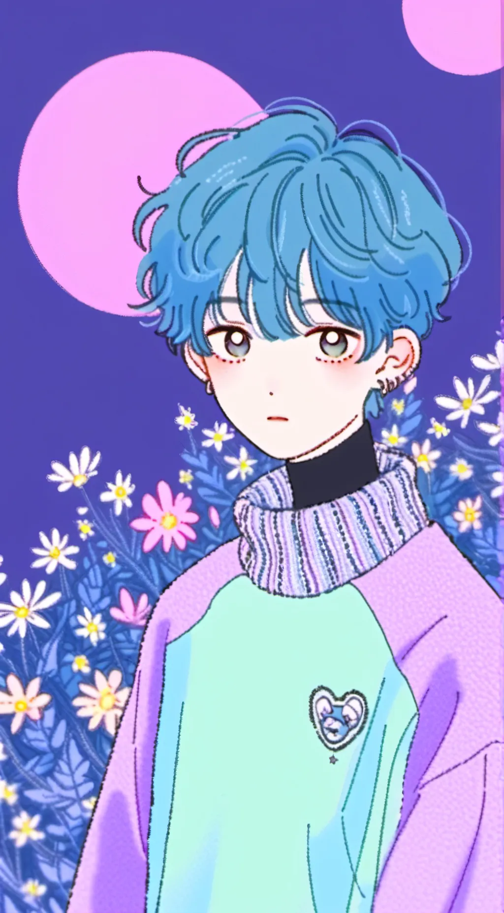 ai character: Adrian  background