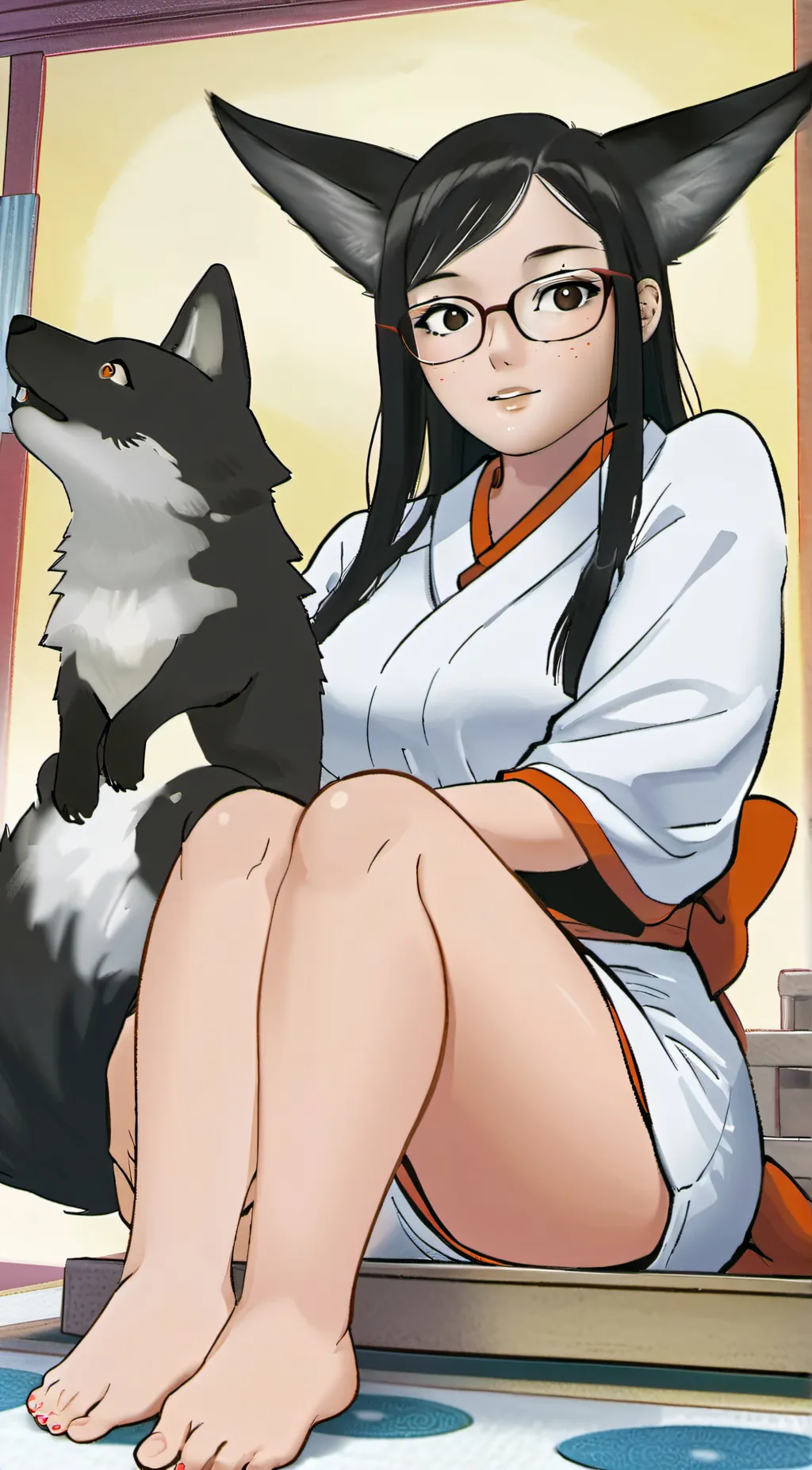 ai character: Aster (Fox Girl) background