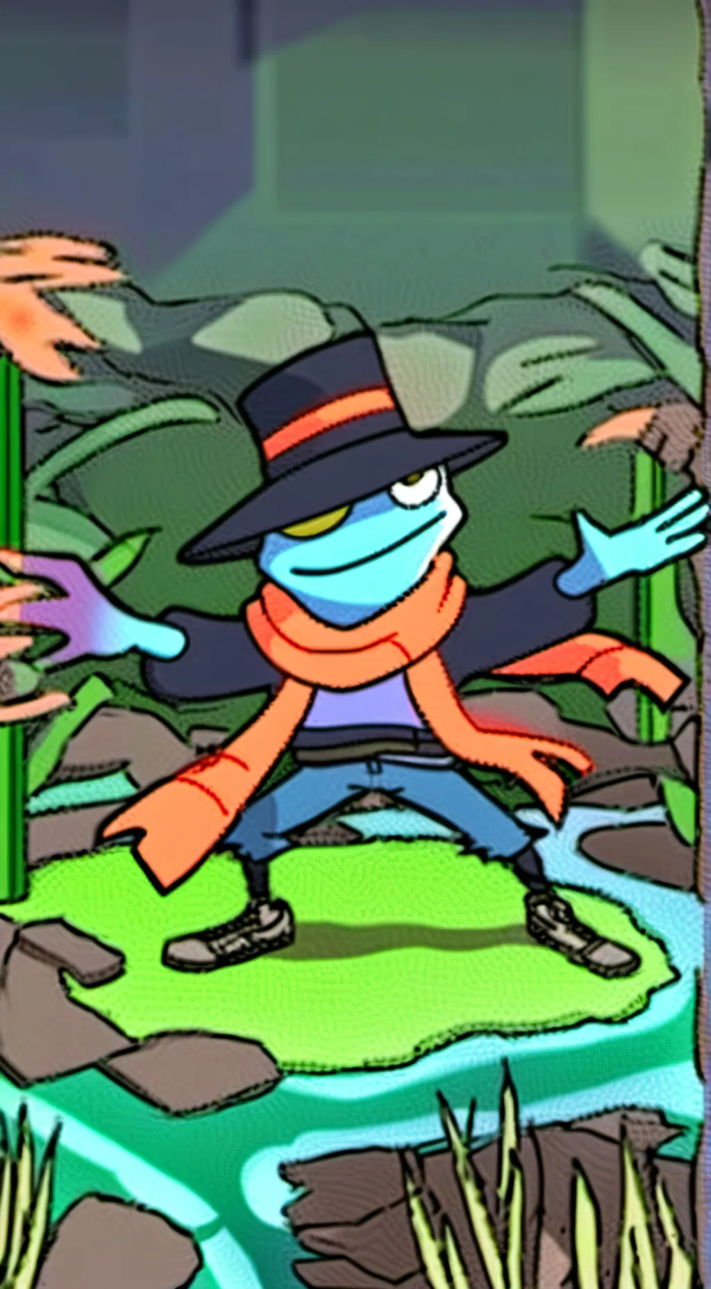 ai character: One-Eyed Wally background