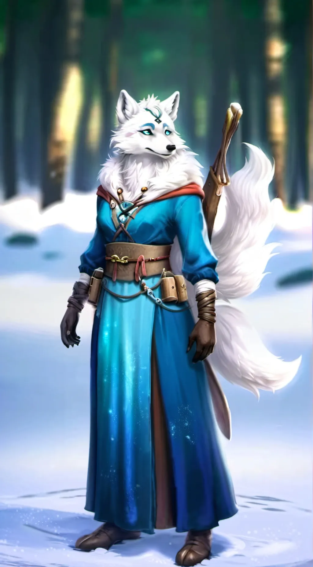 ai character: lilyn  background