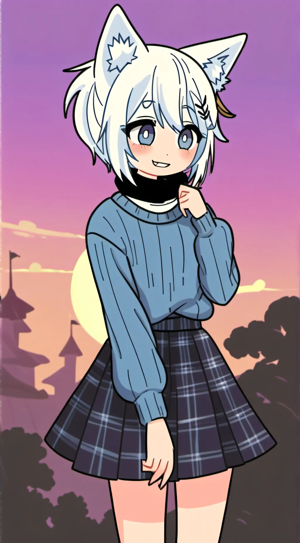 ai character: michelle background