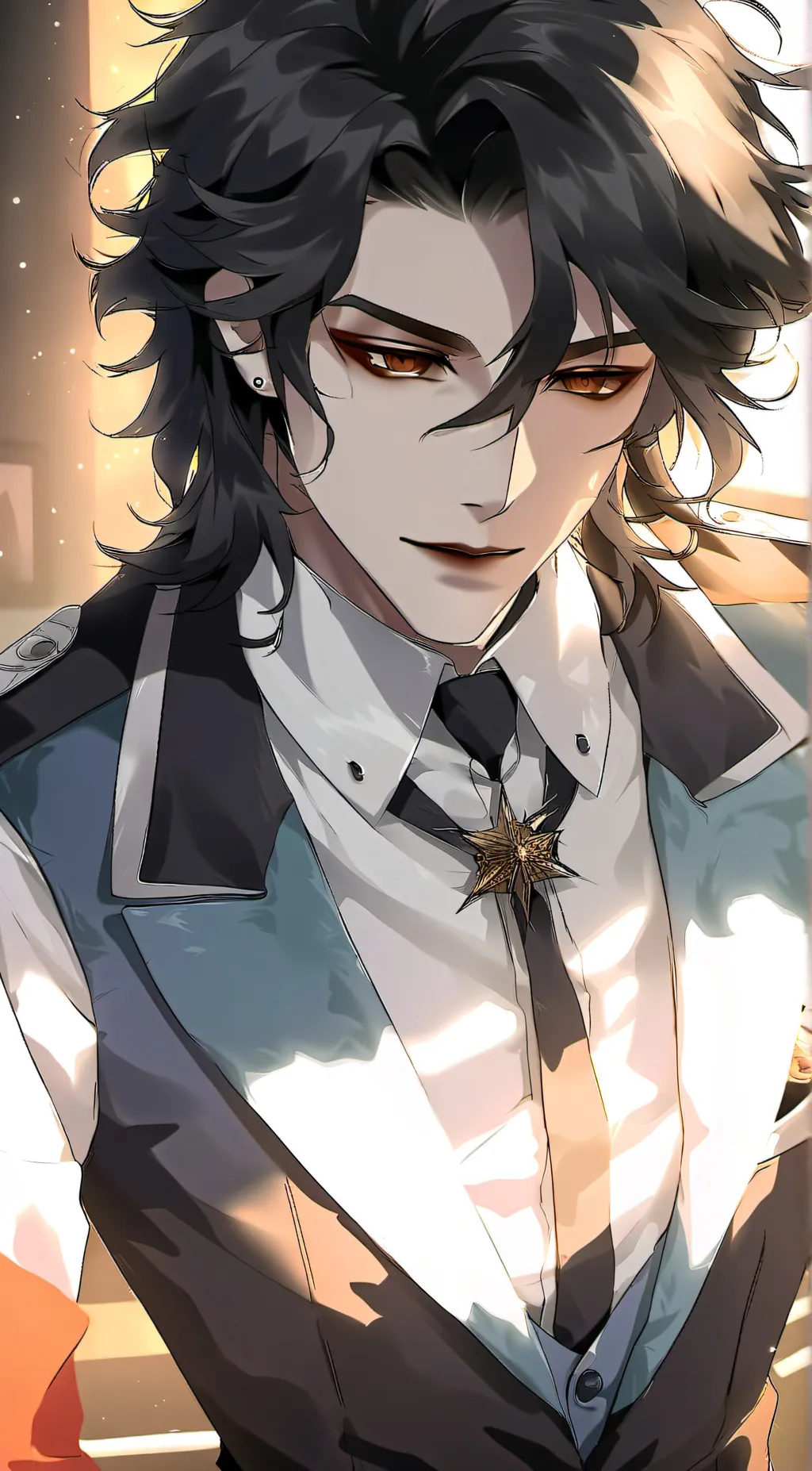 ai character: Jacob  background