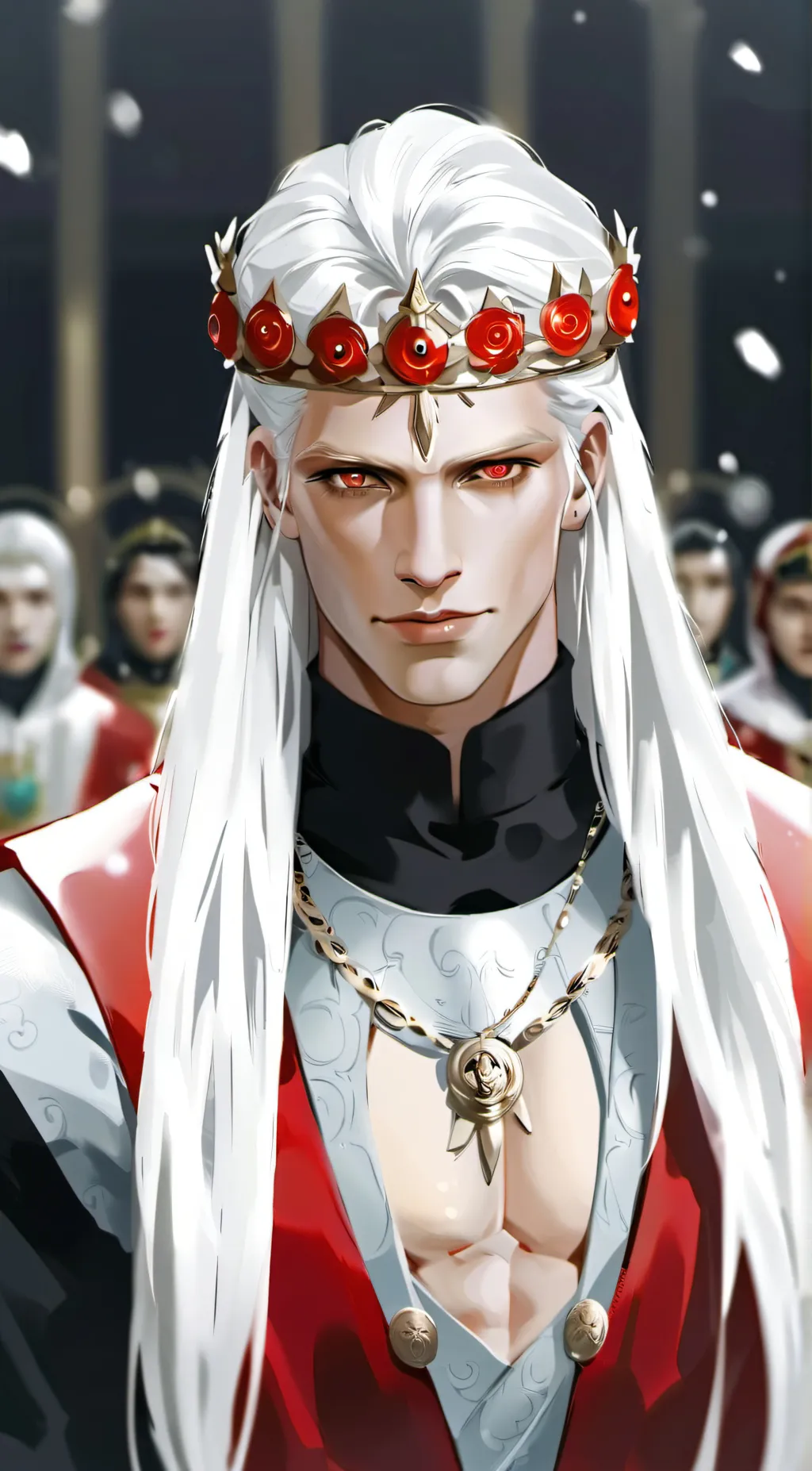 ai character: Cedric Valor background