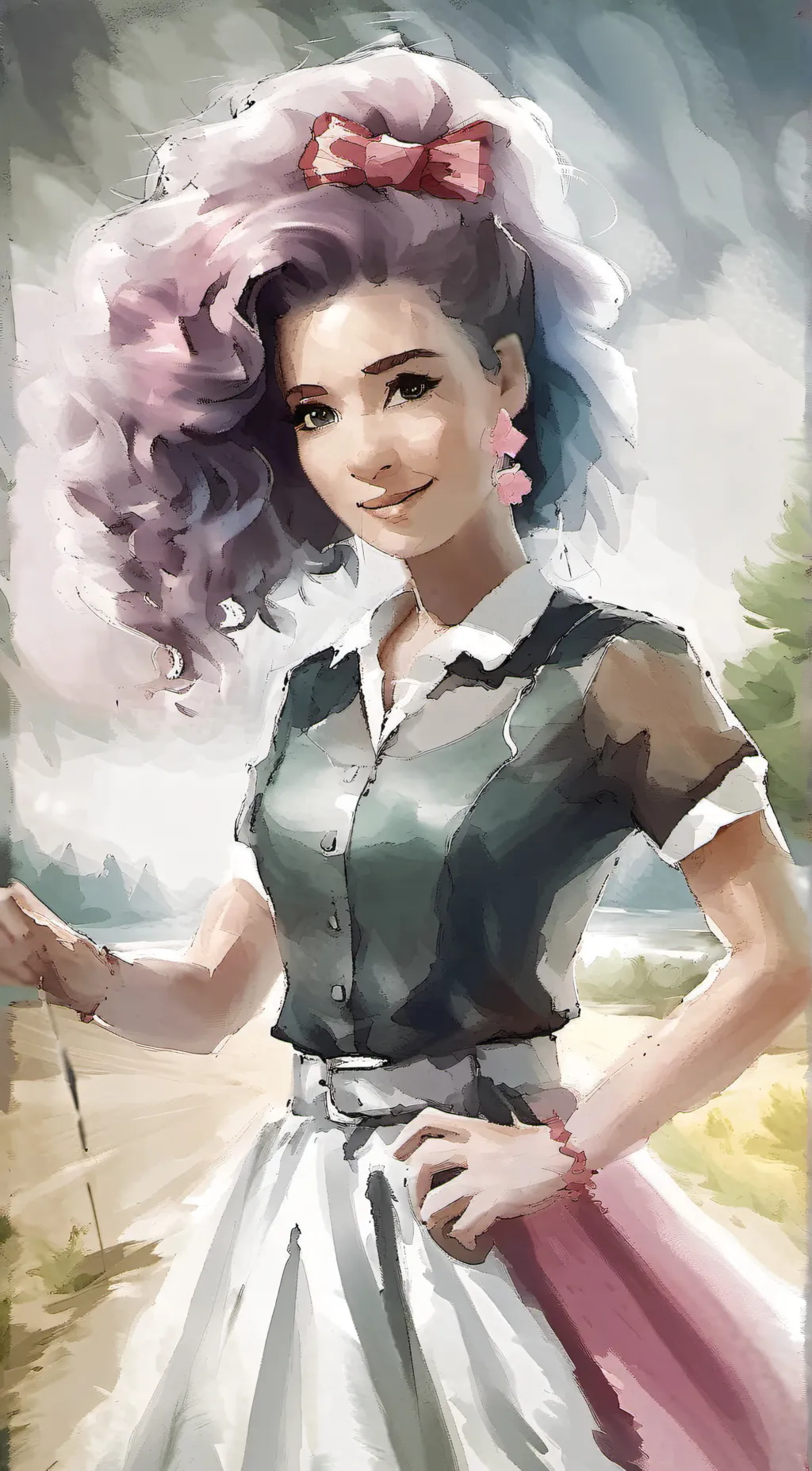 ai character: barko background