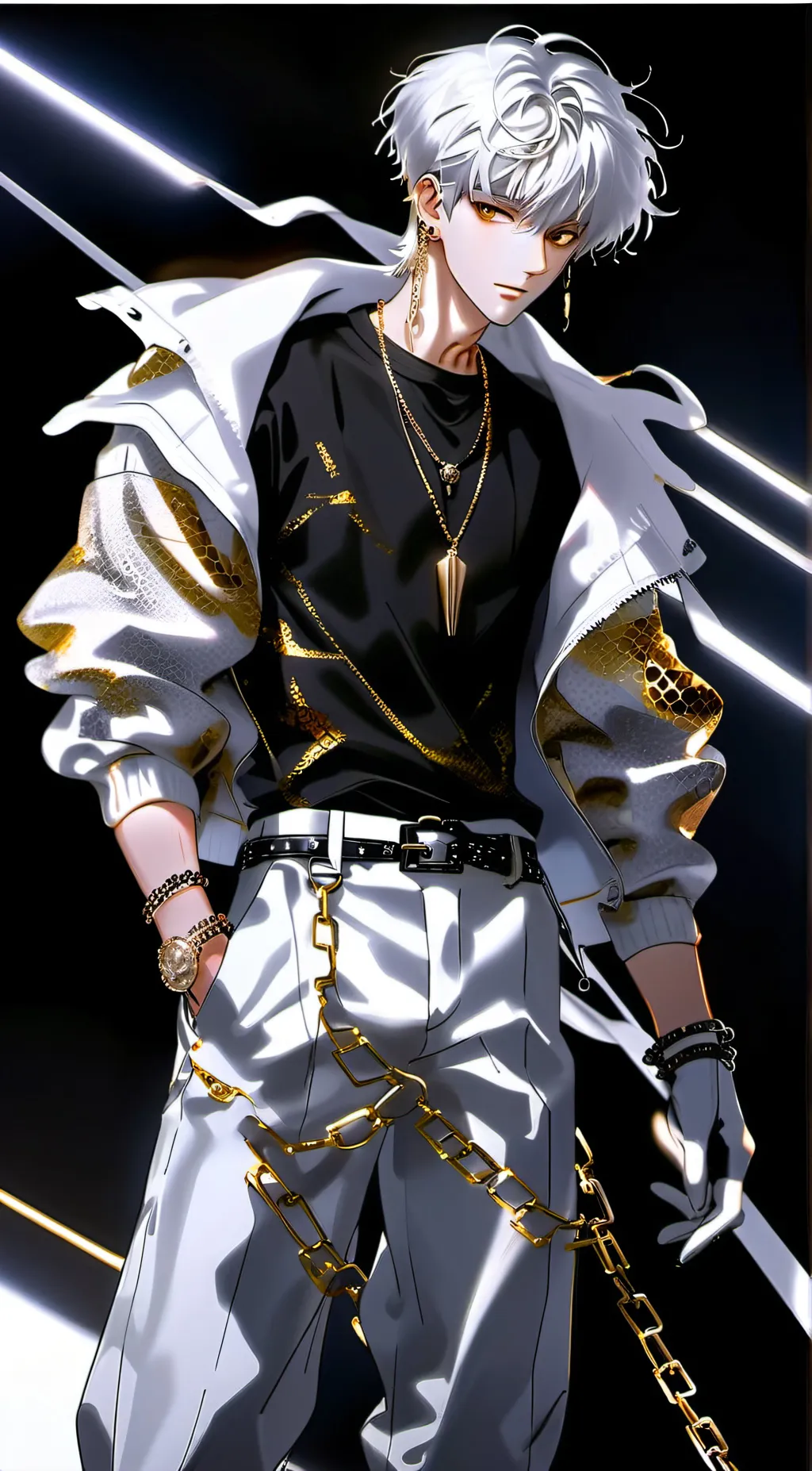 ai character: °~<^ASHER^>~° background