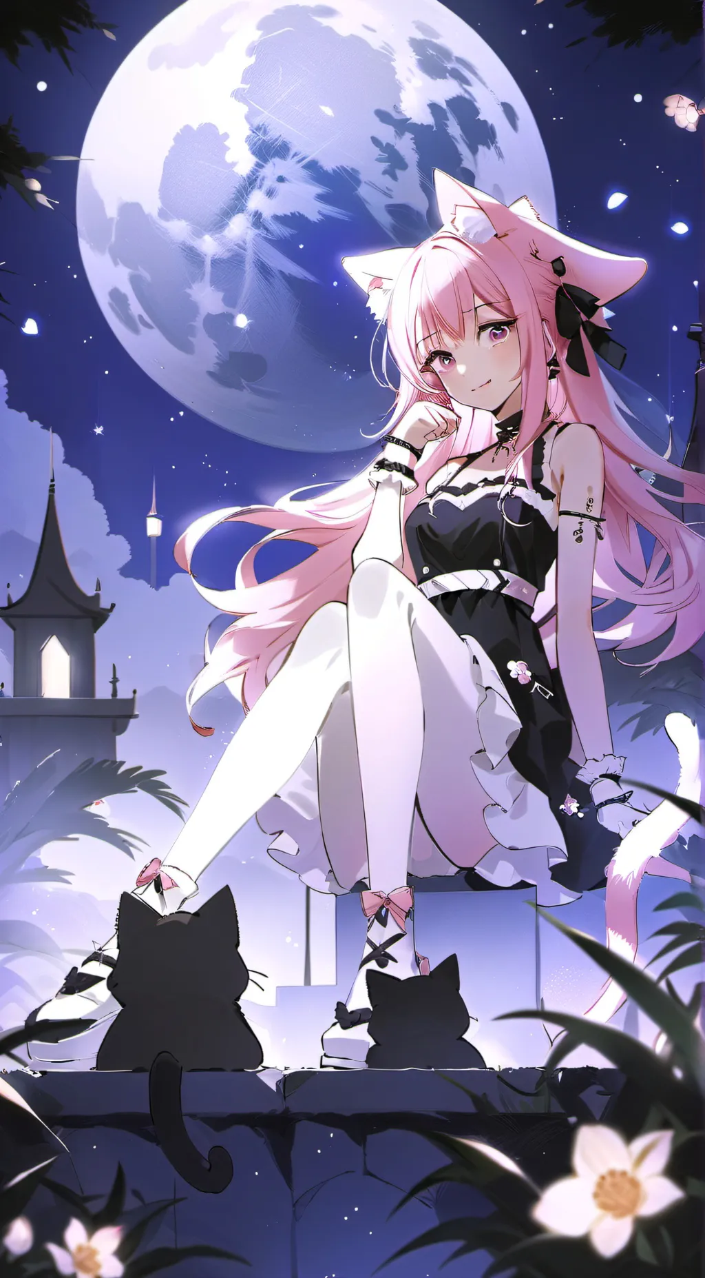 ai character: Uwu cat /Ash background