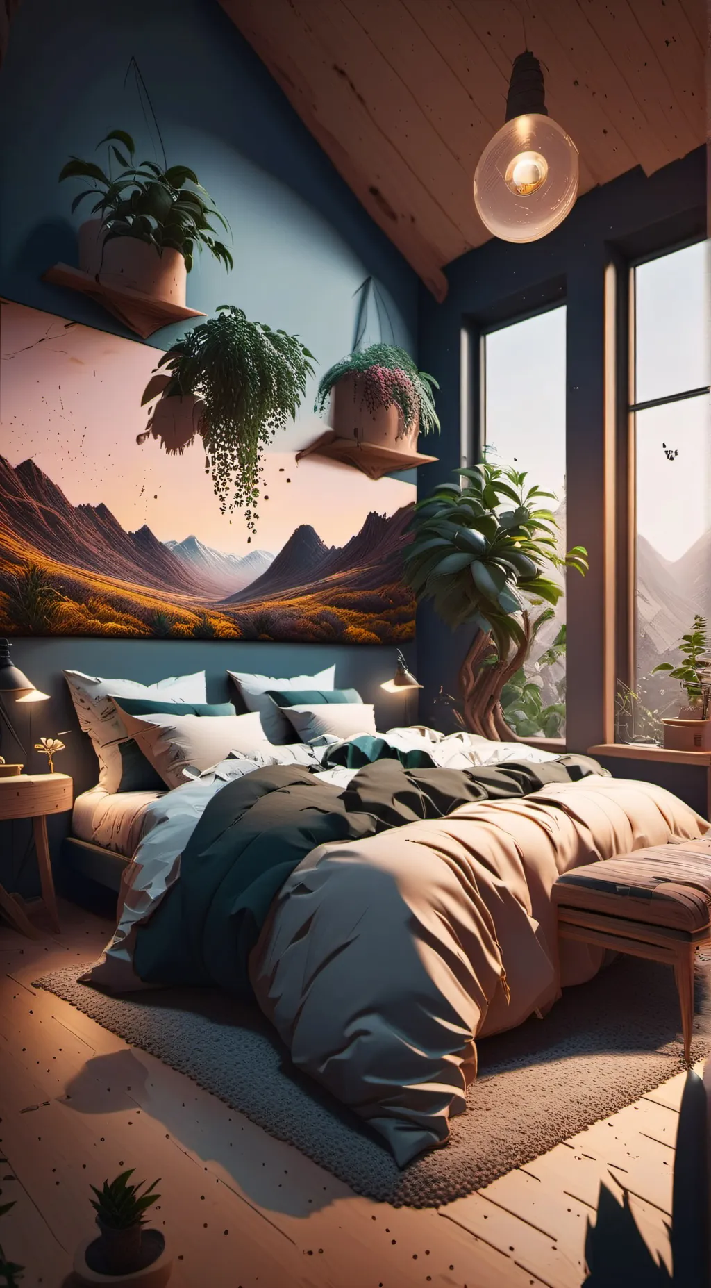 ai character: Mha Sleepover! background