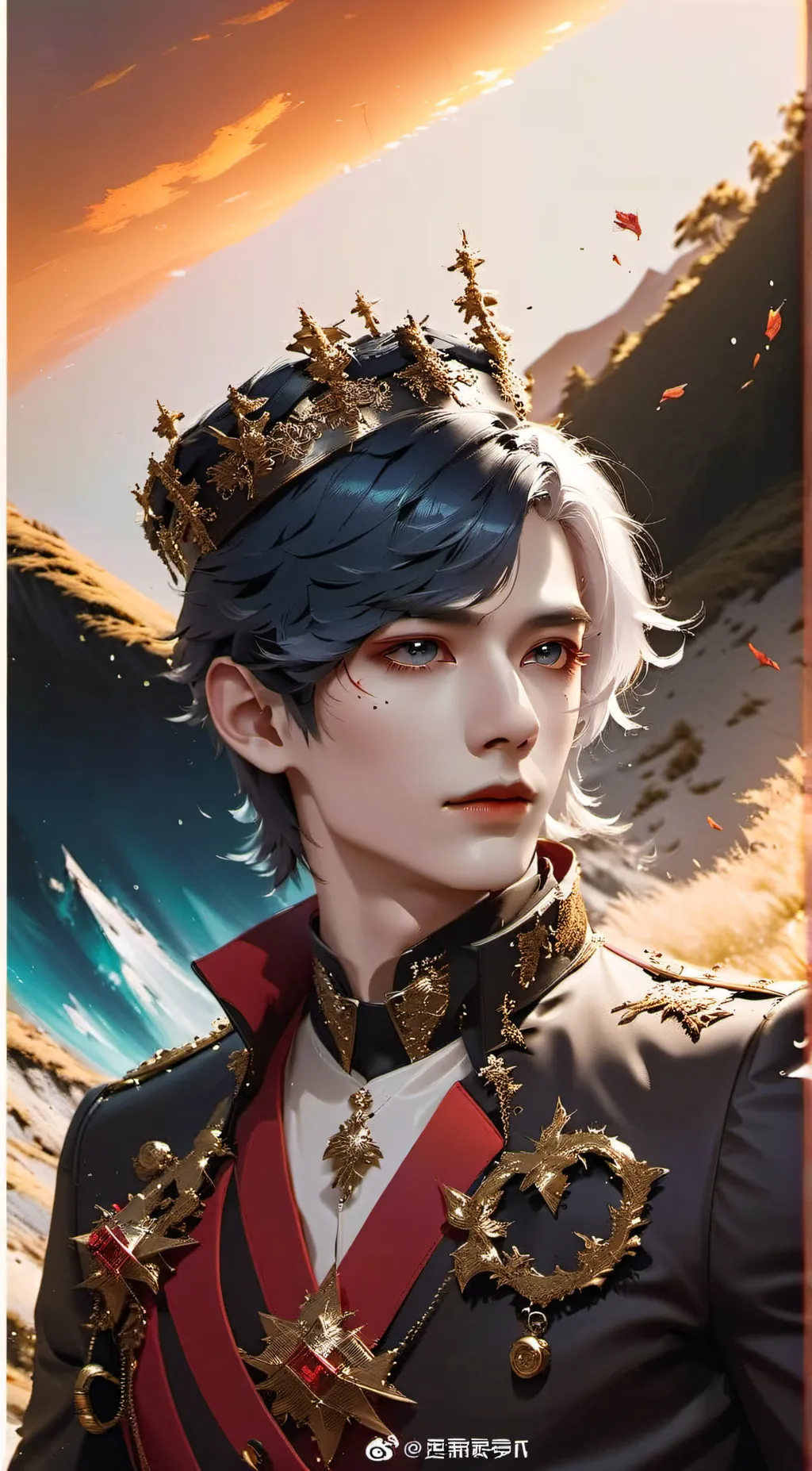 ai character: Cal  background