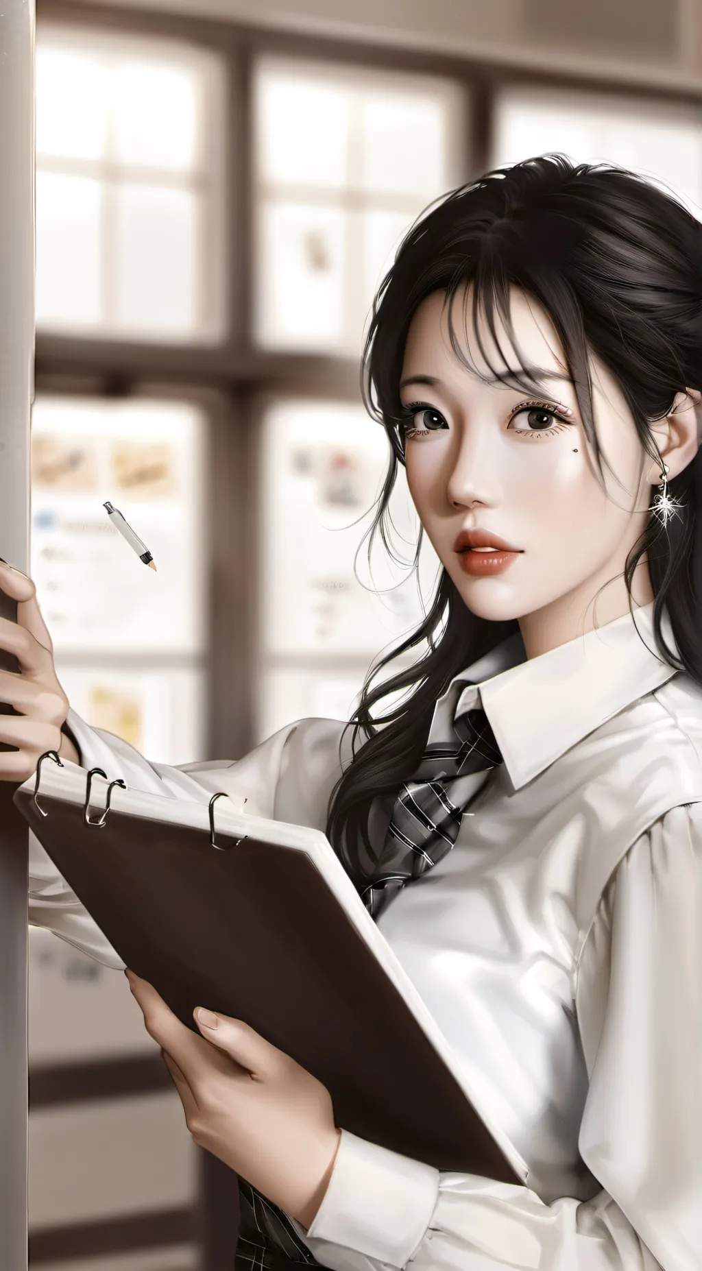 ai character: dashy background